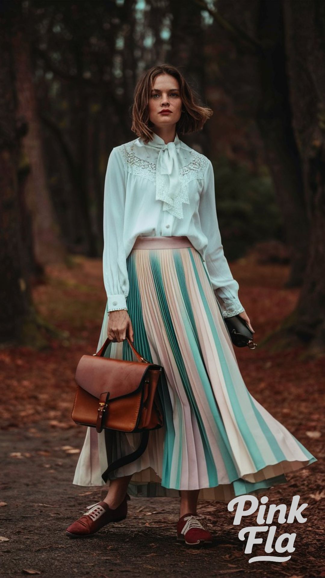 Chic in Soft Pastels - Romantic Academia Aesthetic Outfits