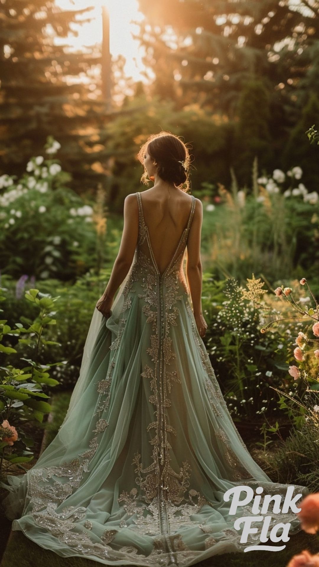 Enchanting Garden Elegance - Sage Green Wedding Dresses