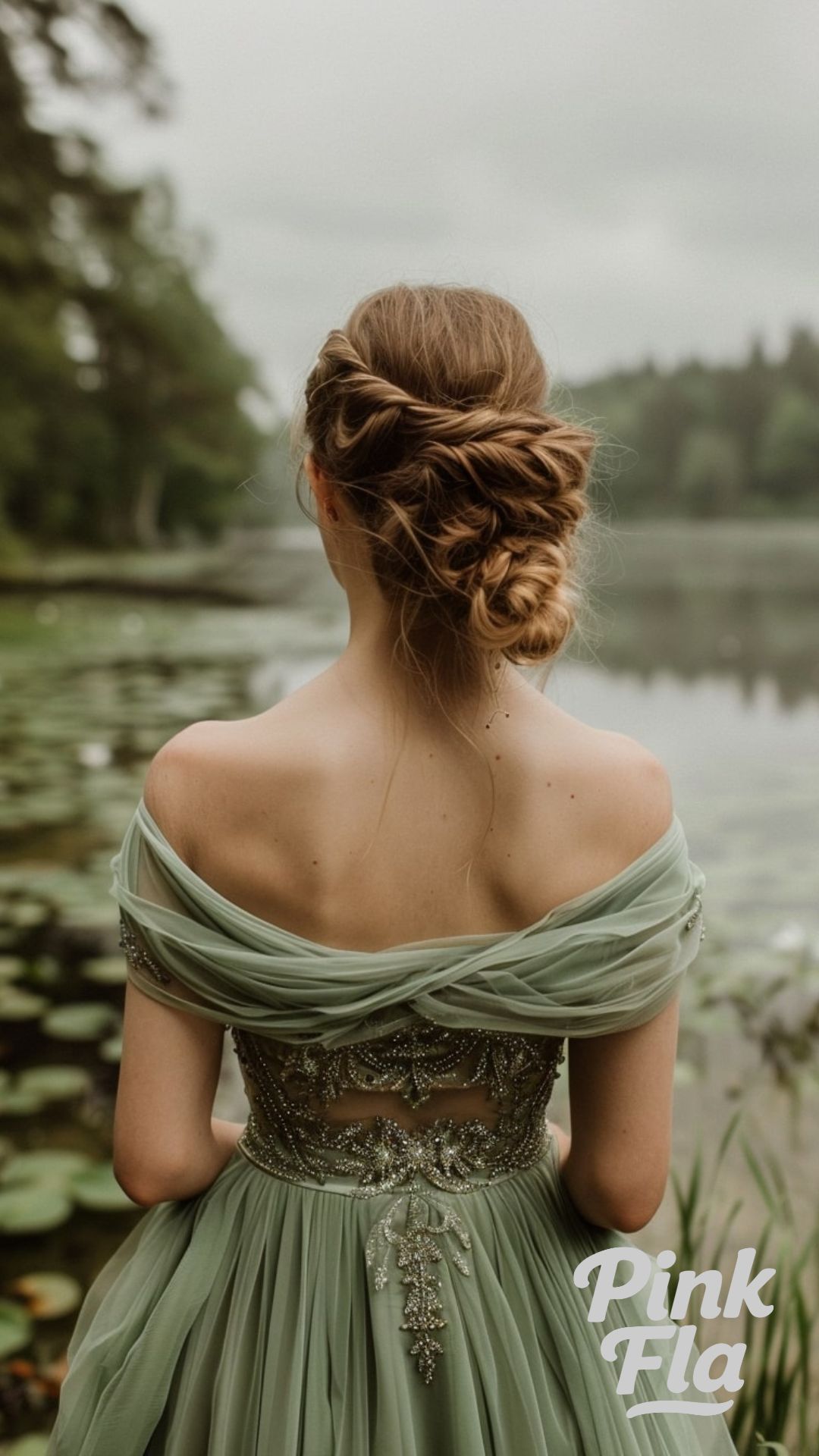 Romantic Lakeside Beauty - Sage Green Wedding Dresses