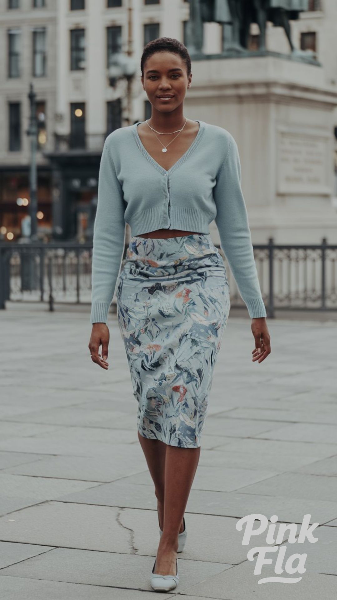 Soft Pastels with a Floral Twist - Spring Outfits for Black Women