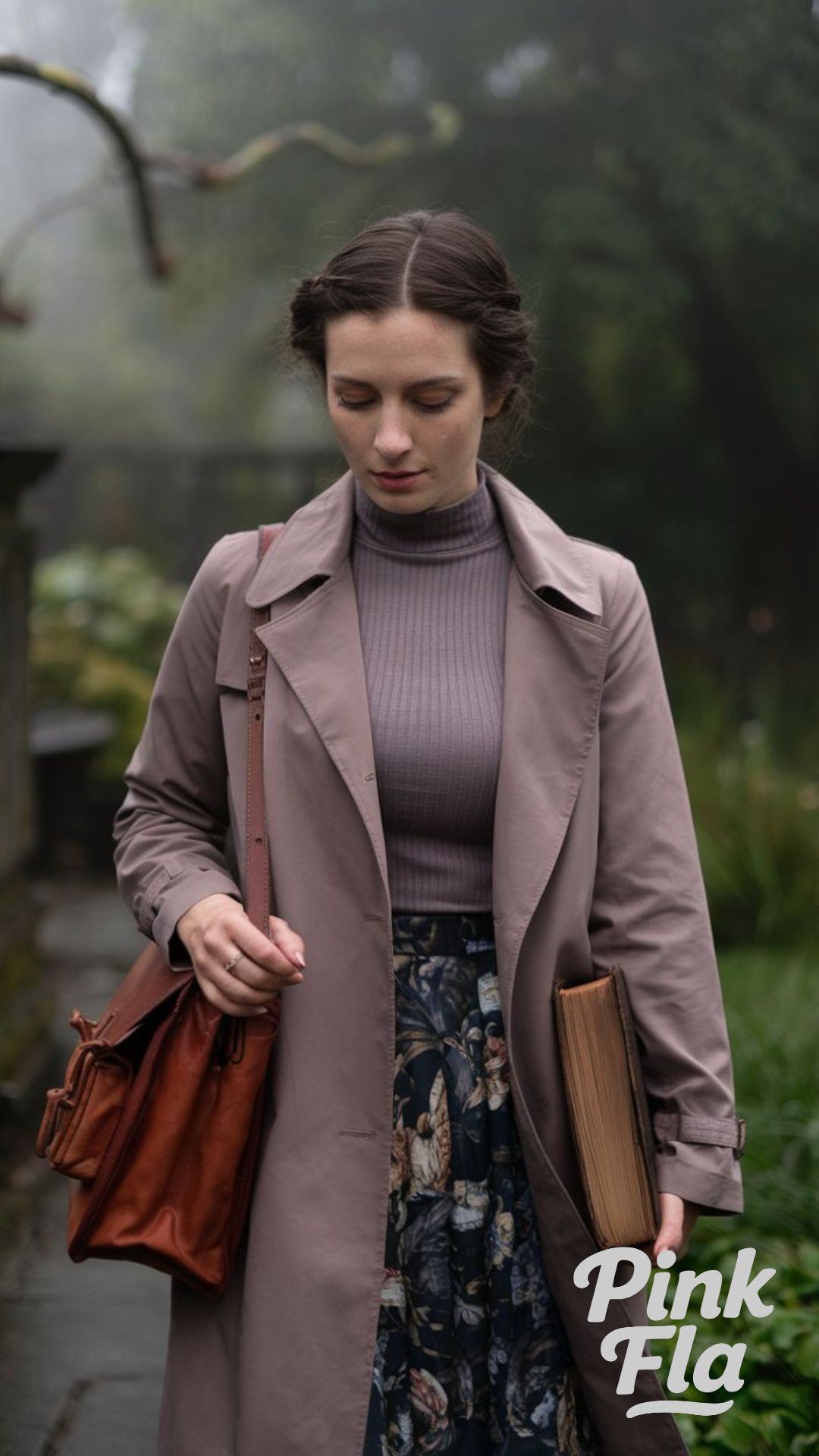  A Walk Through the Fog - Dark Academia Spring Outfits