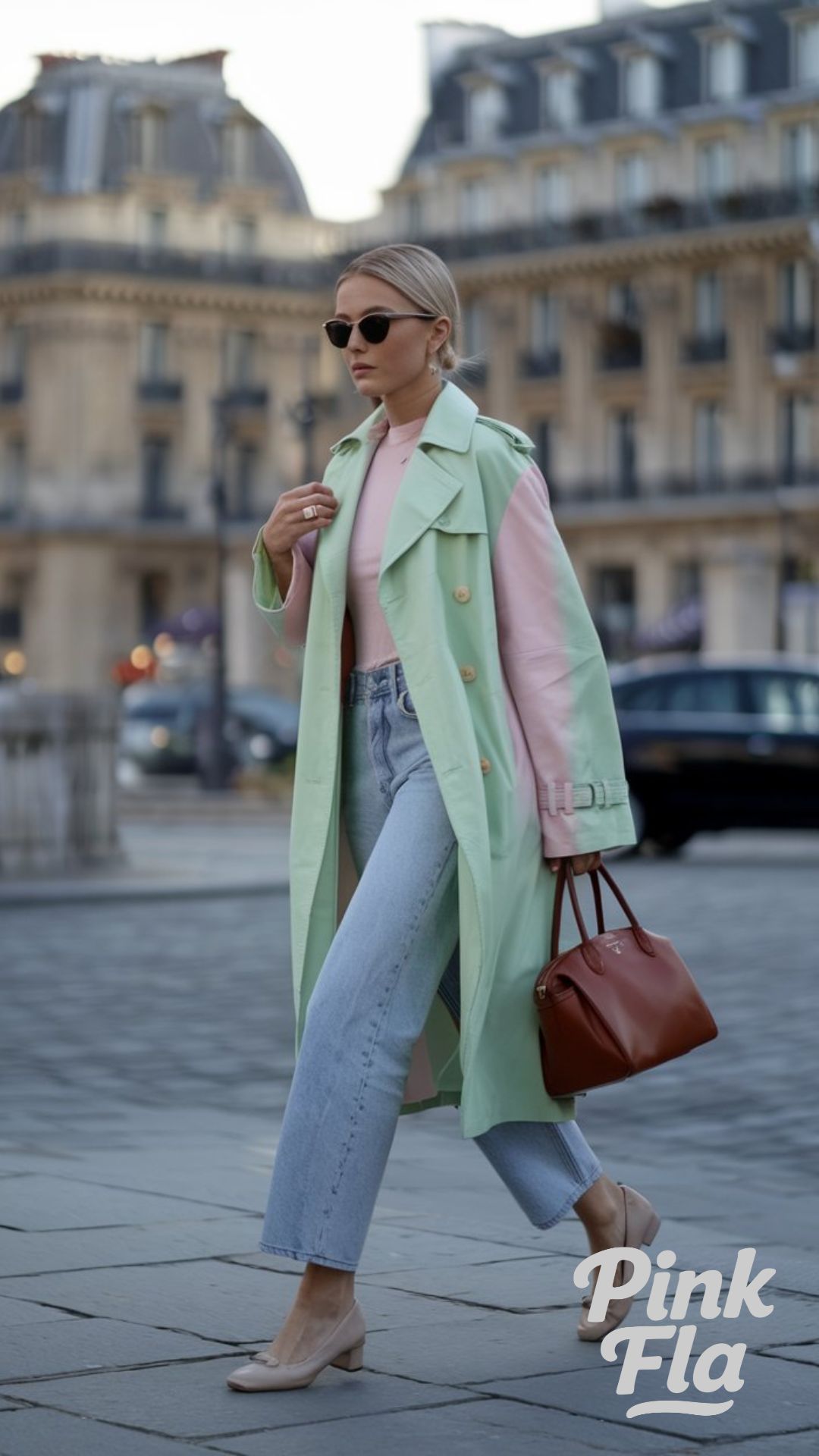 Parisian Pastels with a Modern Edge - Spring Outfits for Europe