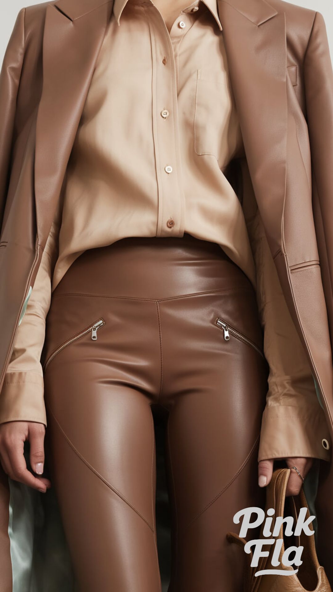 Sleek Monochrome Style with Leather Leggings - Outfits to Wear with Leather Leggings