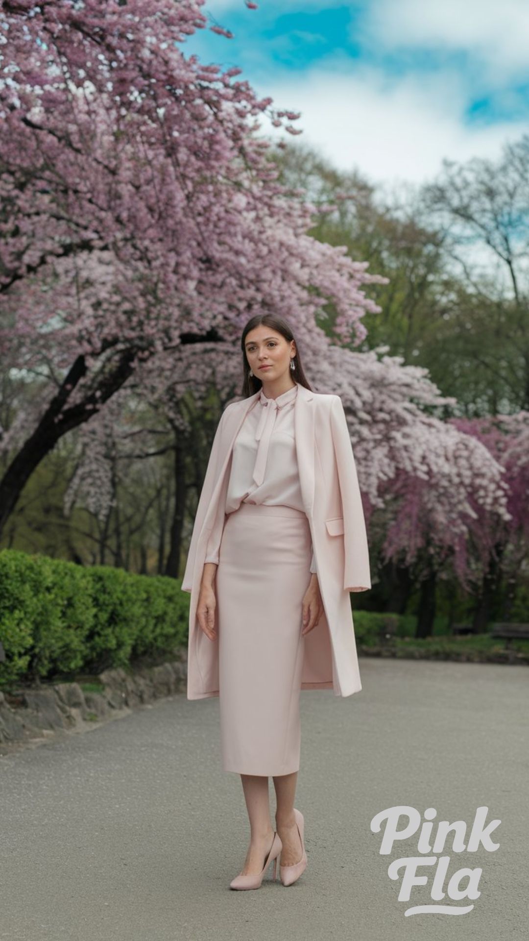 Spring Sophistication in Blush and Neutrals - Stylish and Cute Professional Outfit Ideas