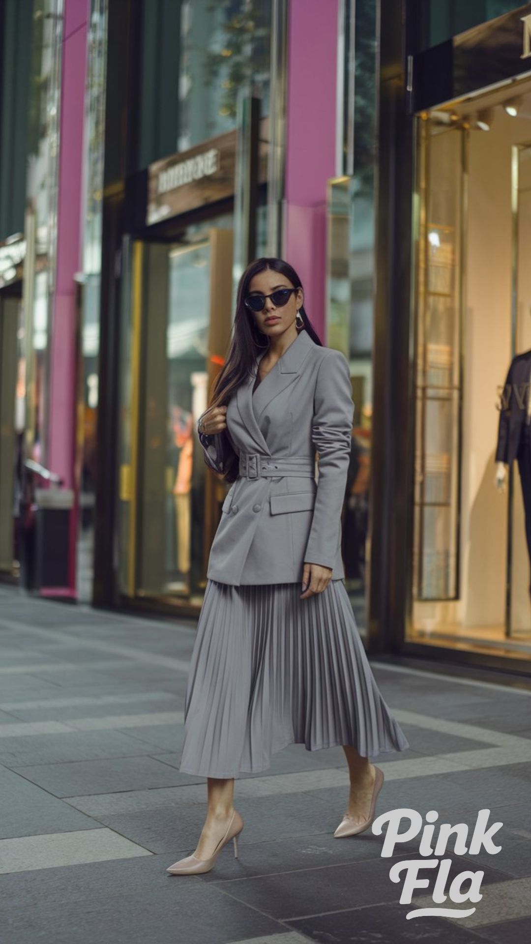 Tailored Monochrome for the City Sophisticate - Spring Outfits for Europe