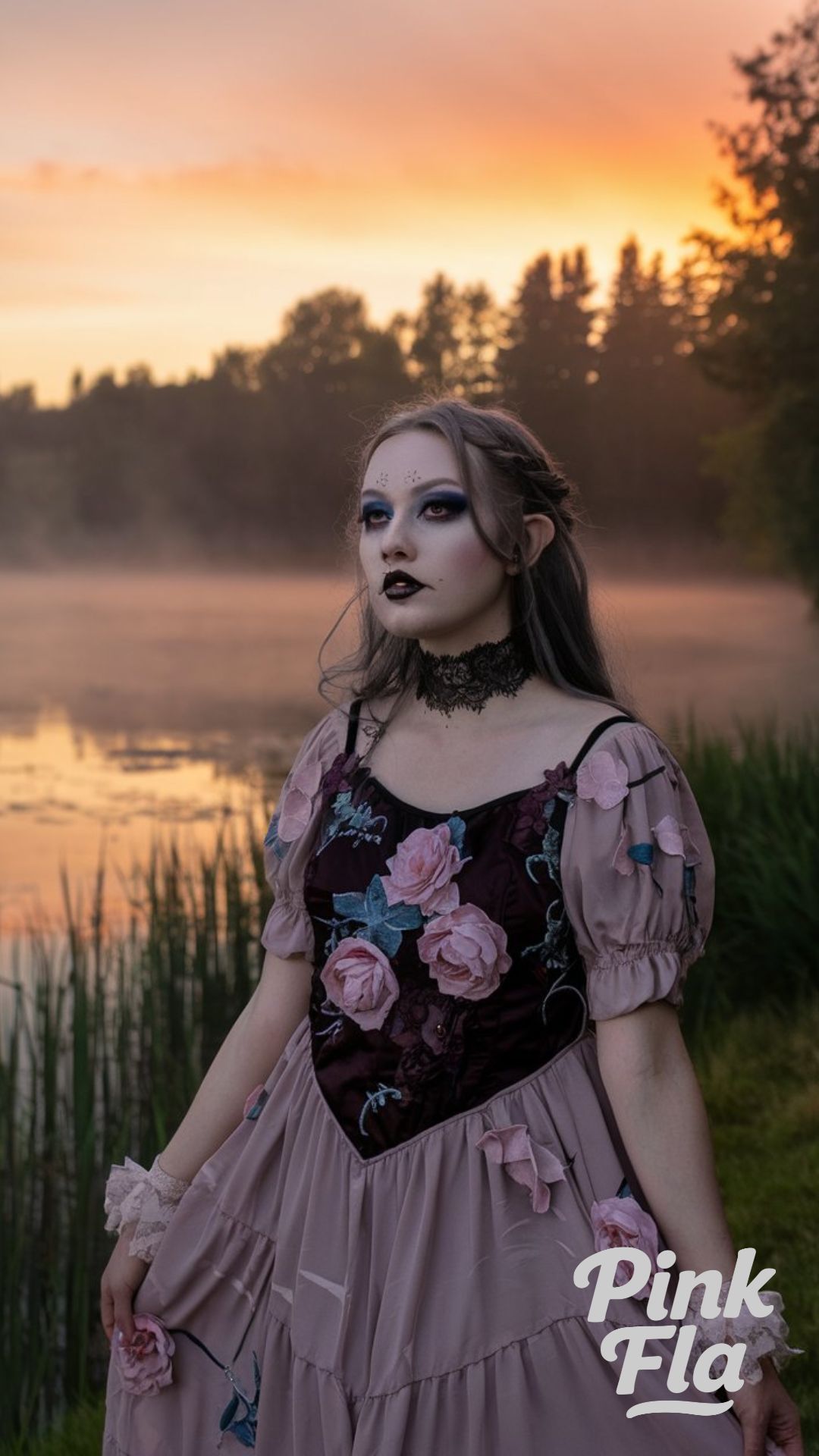 Twilight Whimsy: Dark Fairycore Meets Gothic Style - Gothic Spring Outfit Ideas
