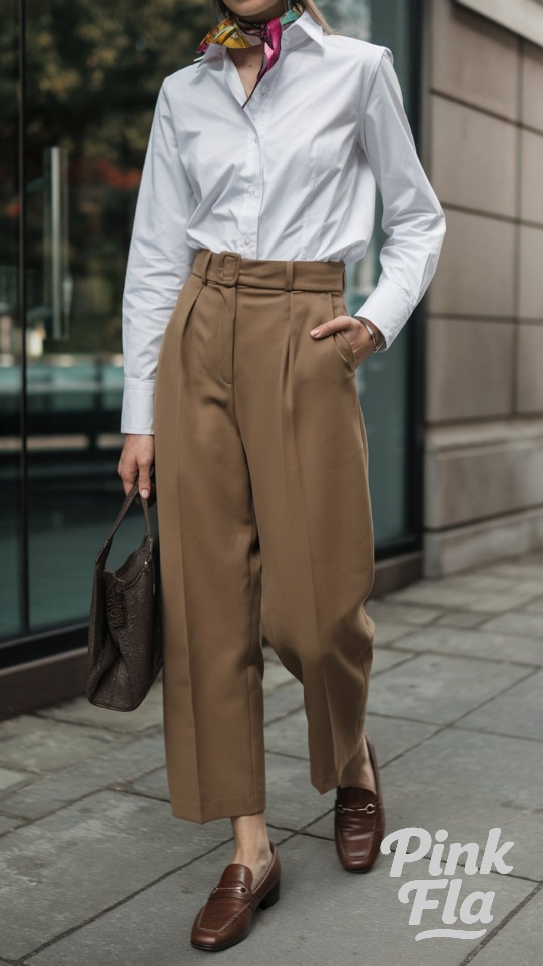Urban Professional: Classic with a Pop of Color - Stylish and Cute Professional Outfit Ideas