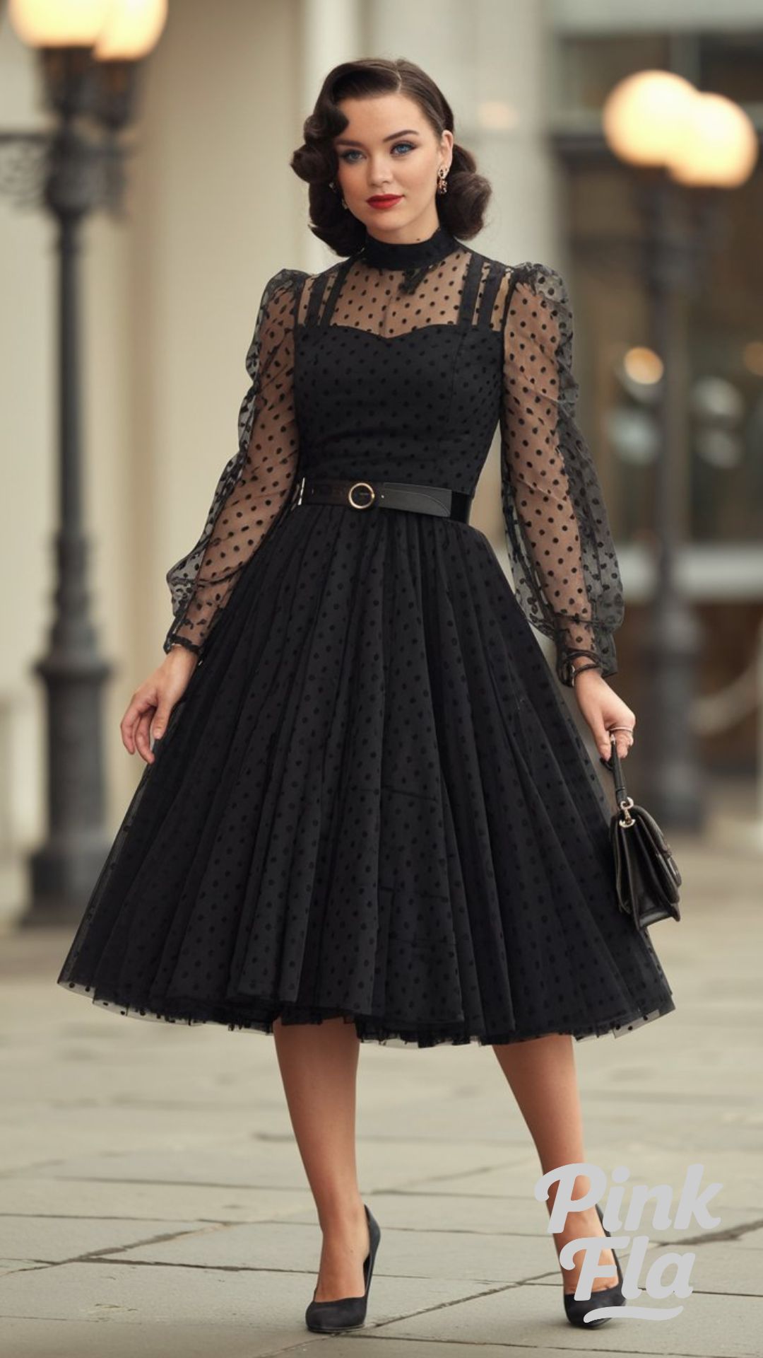 Winter Chic - All-Black Outfits for Women