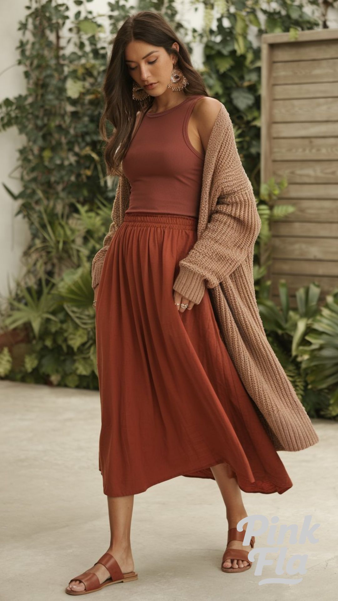 Warm Neutrals for a Soft Bohemian Look - Cute Spring Outfit Ideas