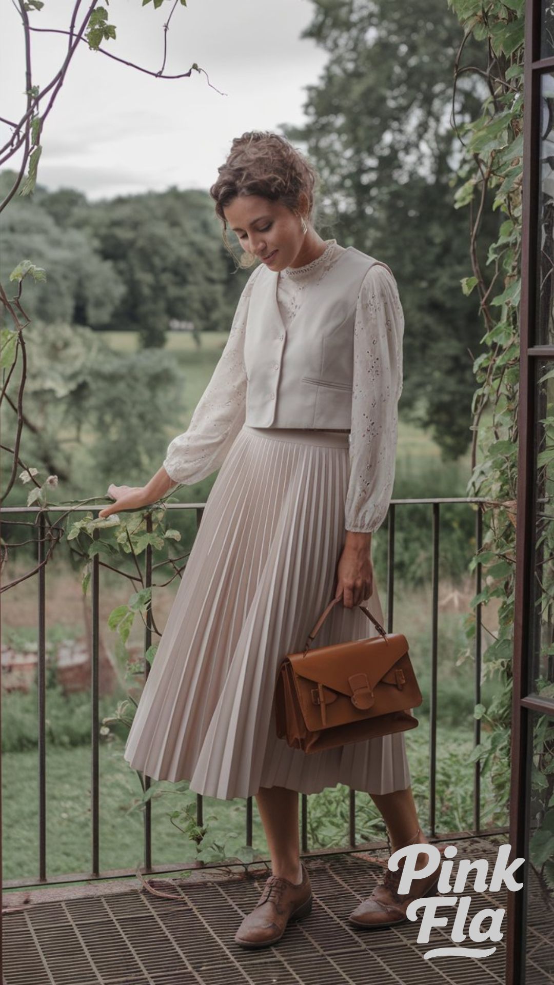 A Countryside-Inspired Light Academia Look - Light Academia Spring Outfits