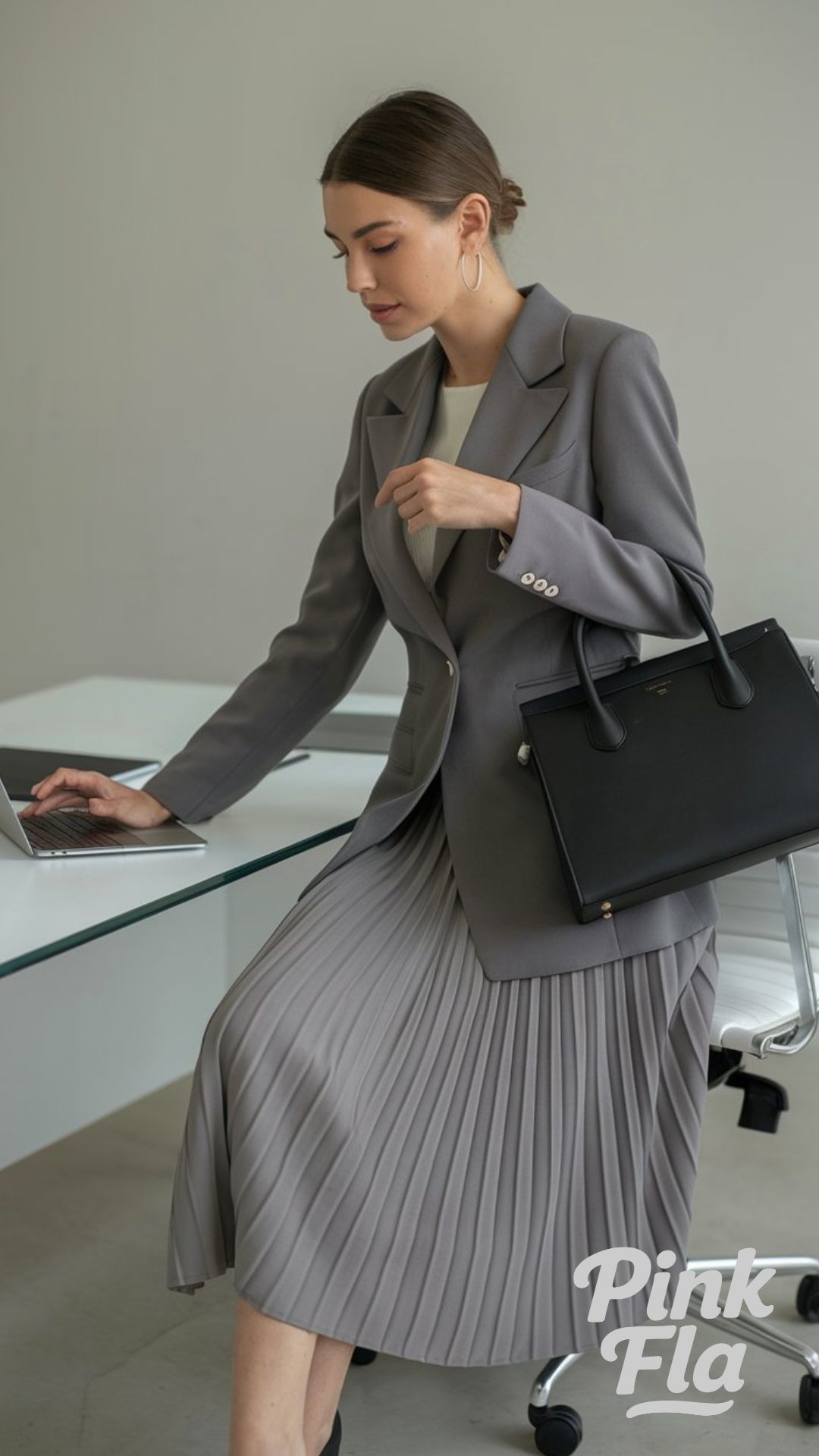 A Timeless Power Look for Spring - Chic Spring Office Outfits Ideas
