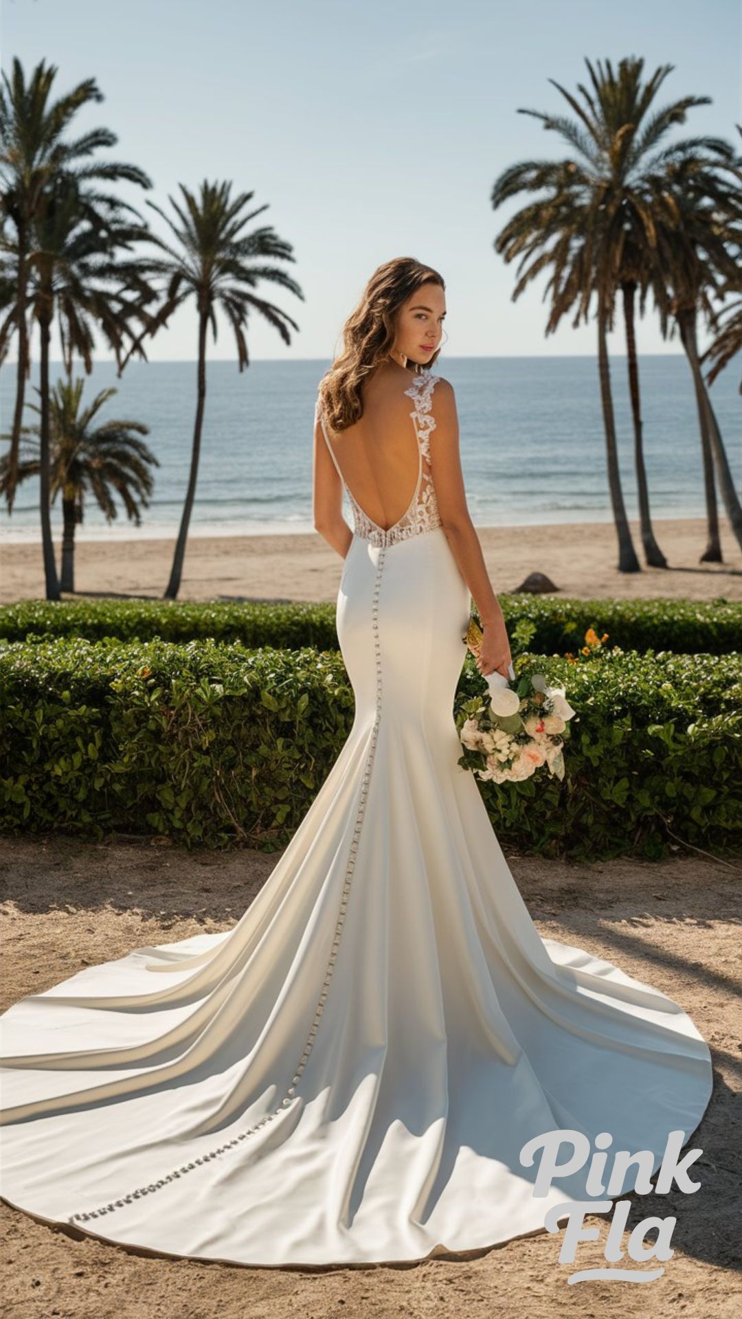 Backless Mermaid Style - Beach Wedding Dresses