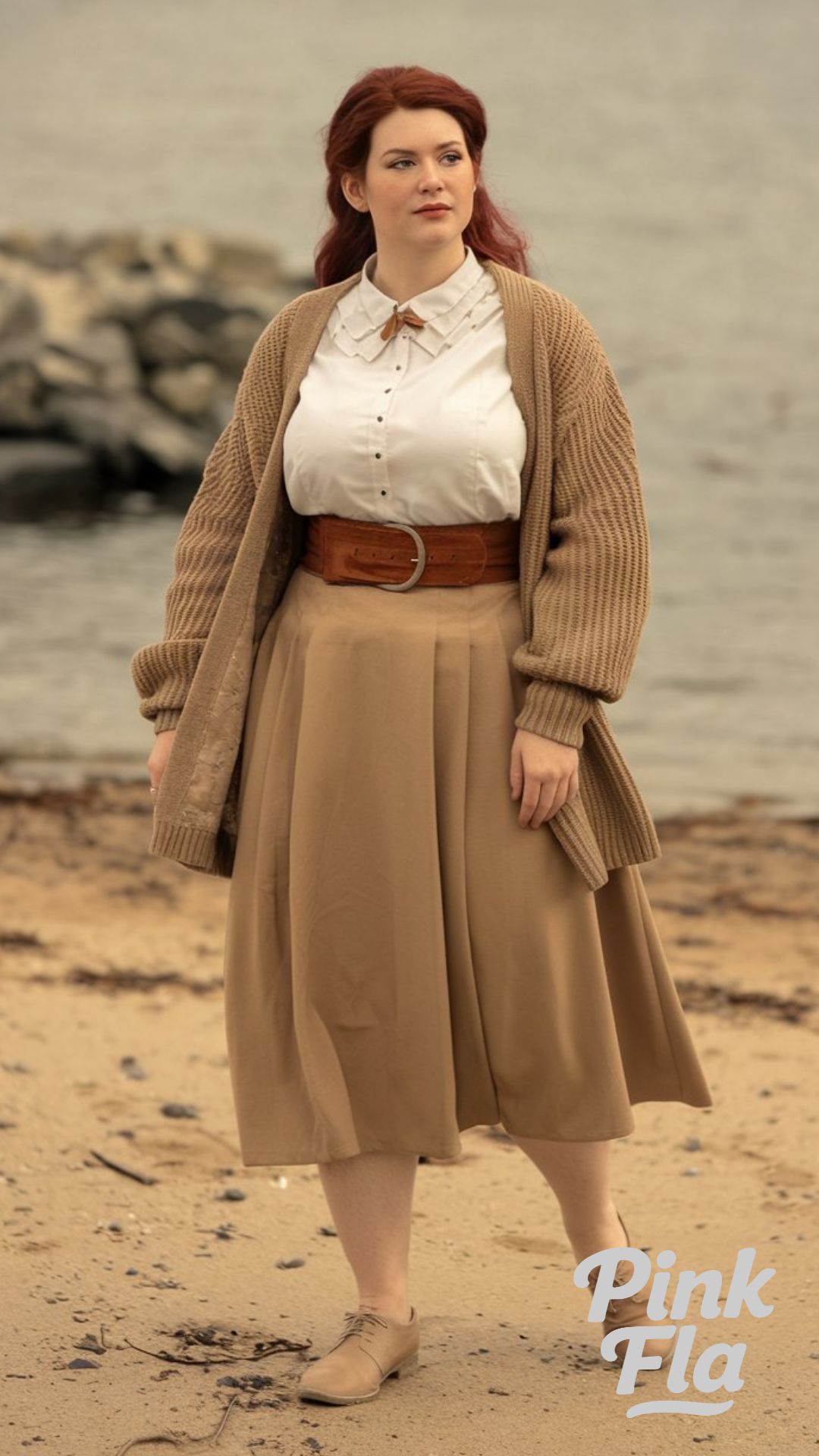 Casual Coastal Elegance with a Neutral Palette - Outfits for Hourglass Shapes