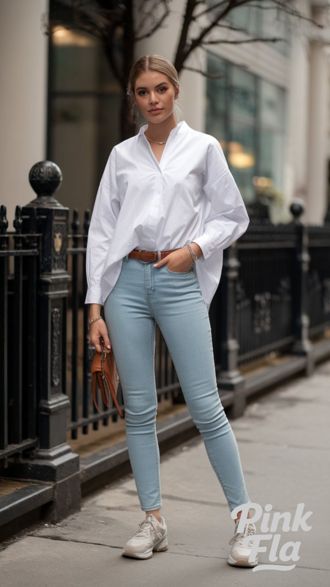Classic Simplicity with Light Blue Jeans Outfits