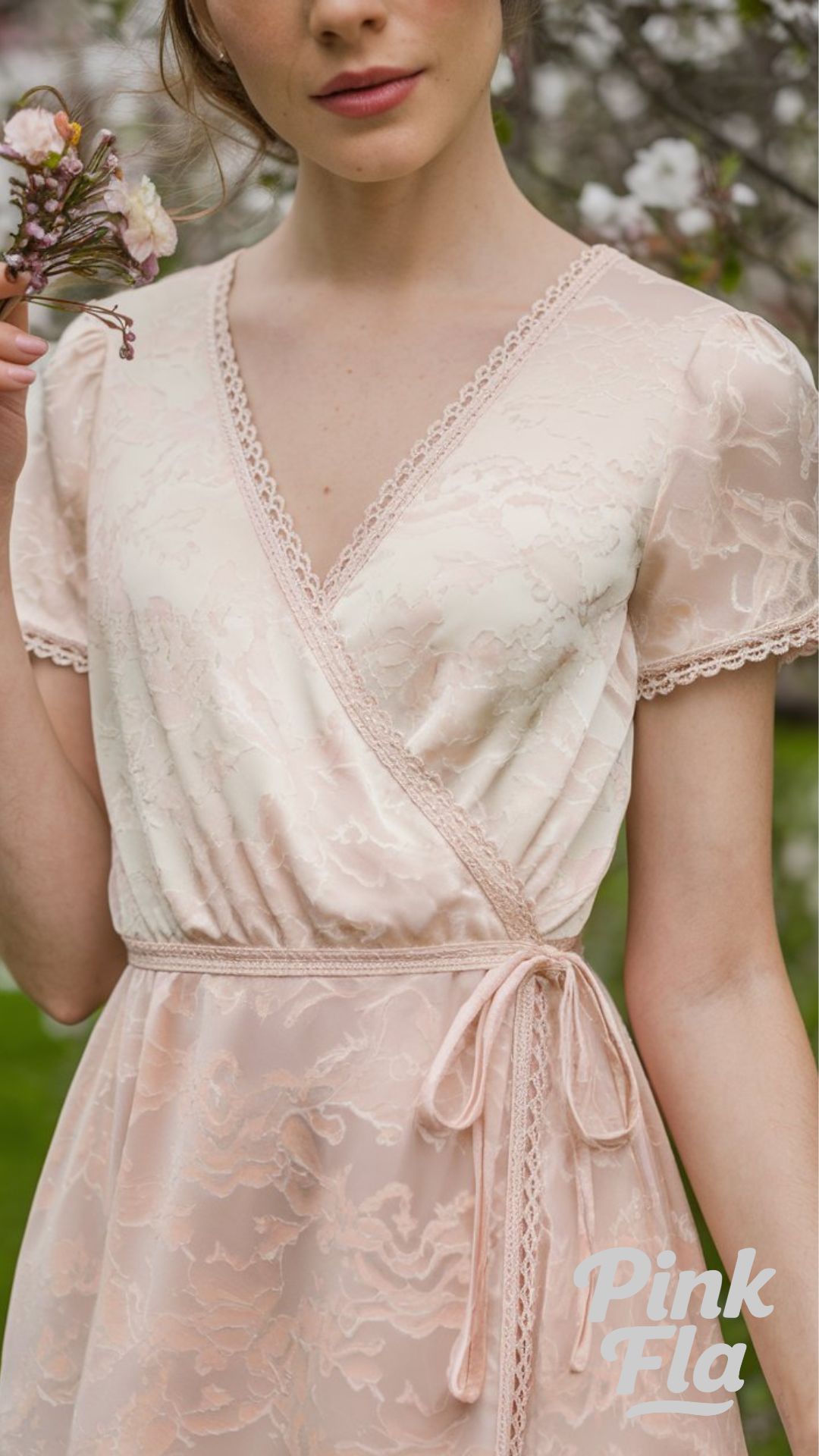 Effortless Elegance in Soft Lace - Outfits for Small Chests