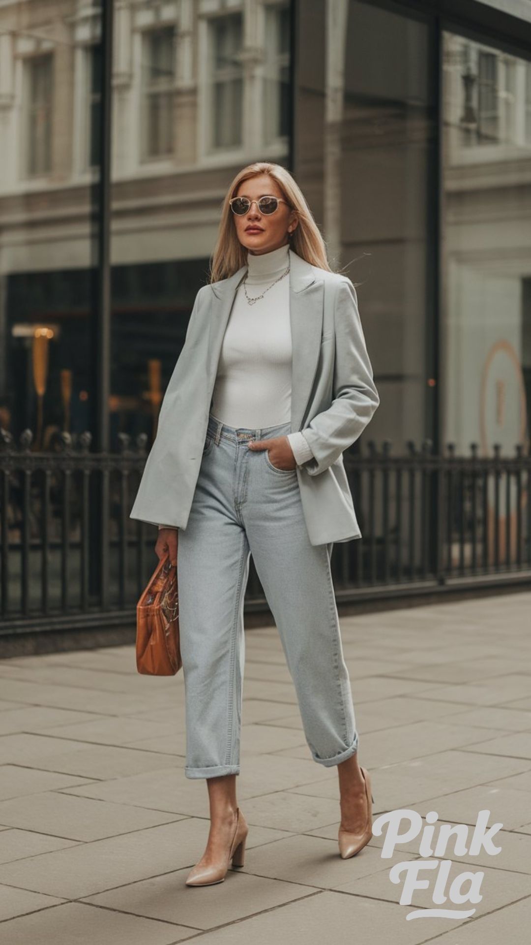 Modern Minimalism with Light Blue Jeans Outfits