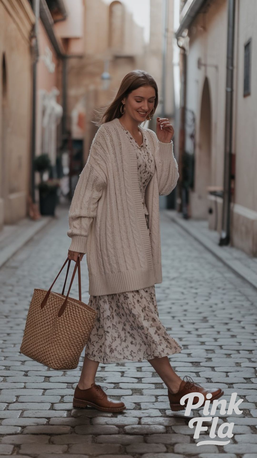 Relaxed Layers for an Effortless Day Out - Light Academia Spring Outfits