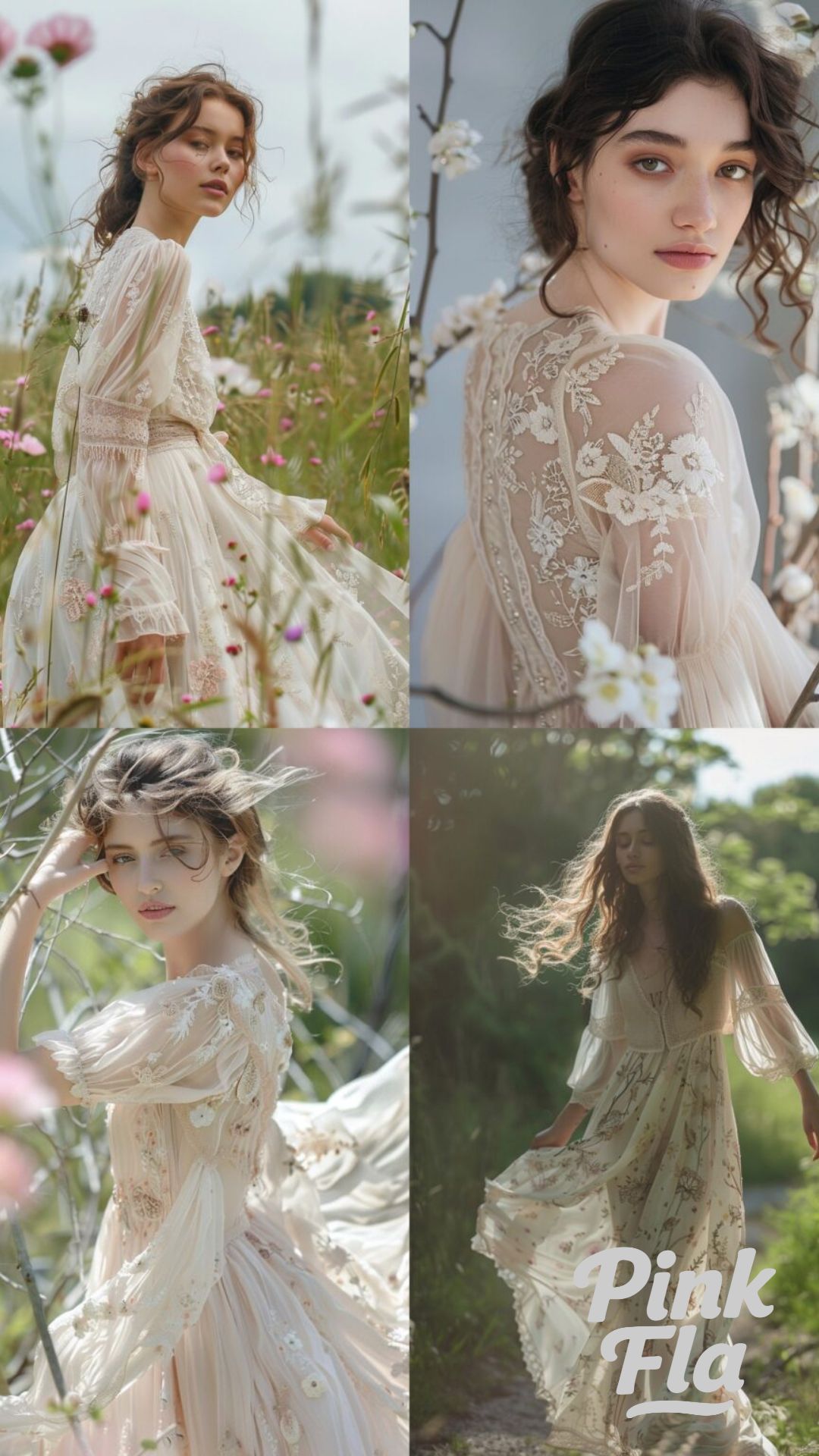 Spring Ethereal Dress Soft Feminine Outfits