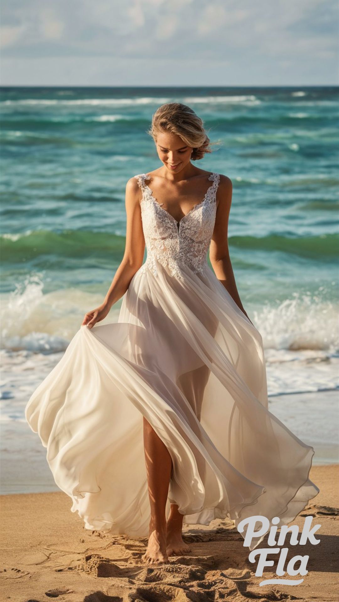 Timeless A-Line Silhouette - Beach Wedding Dresses