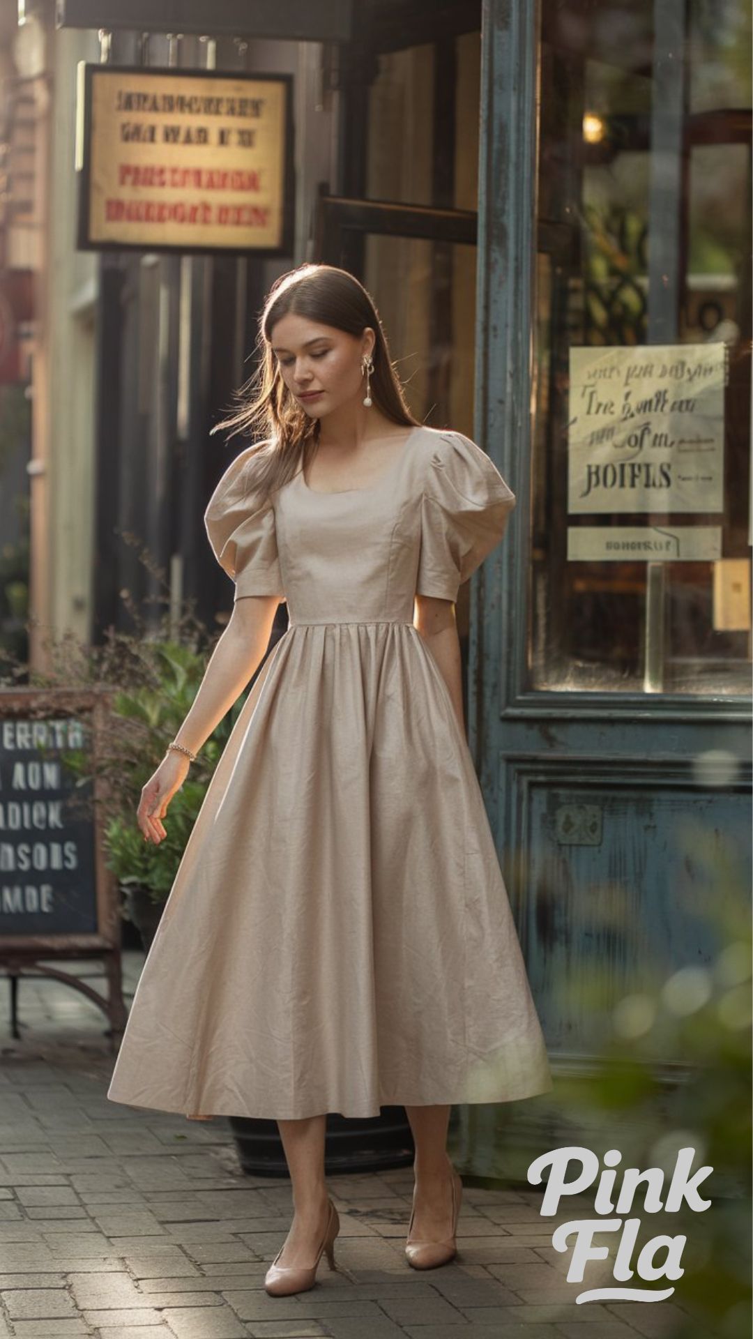 Timeless Romance with a Modern Silhouette - Light Academia Spring Outfits