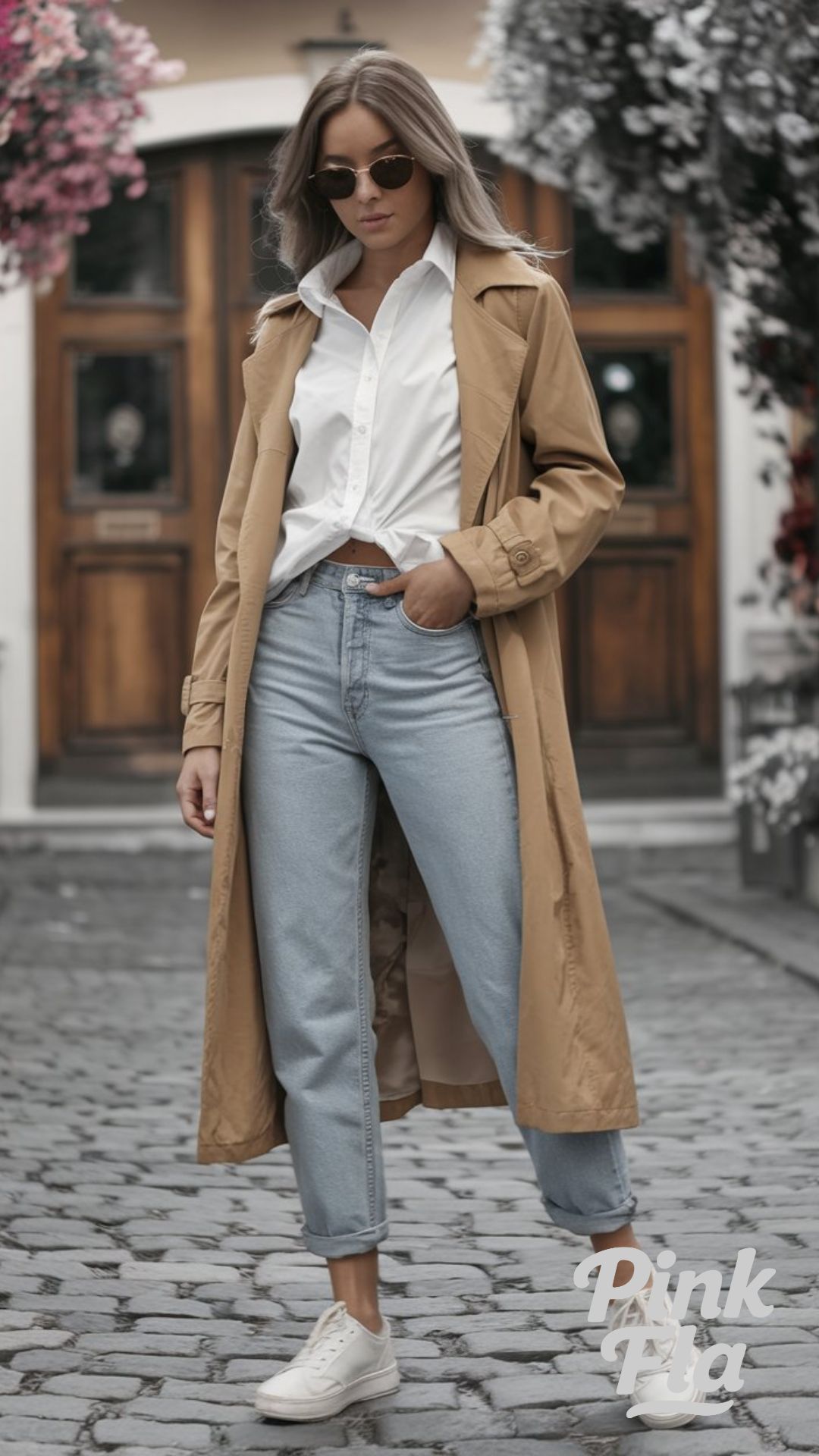 Timeless Trench Layers - Spring Outfits with Jeans