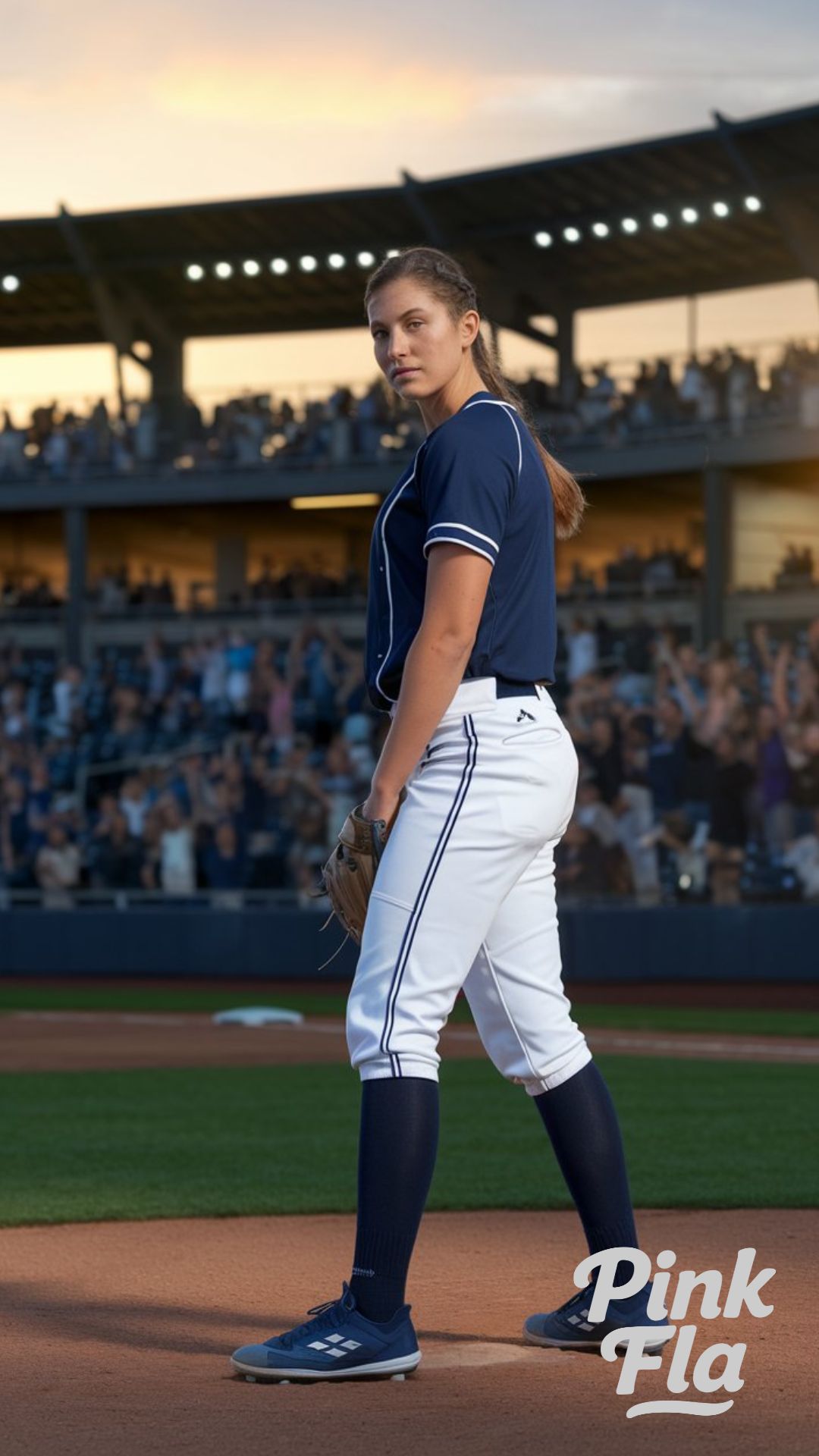 Bold Navy & White Game Day Vibes - Cute Baseball Outfit Ideas