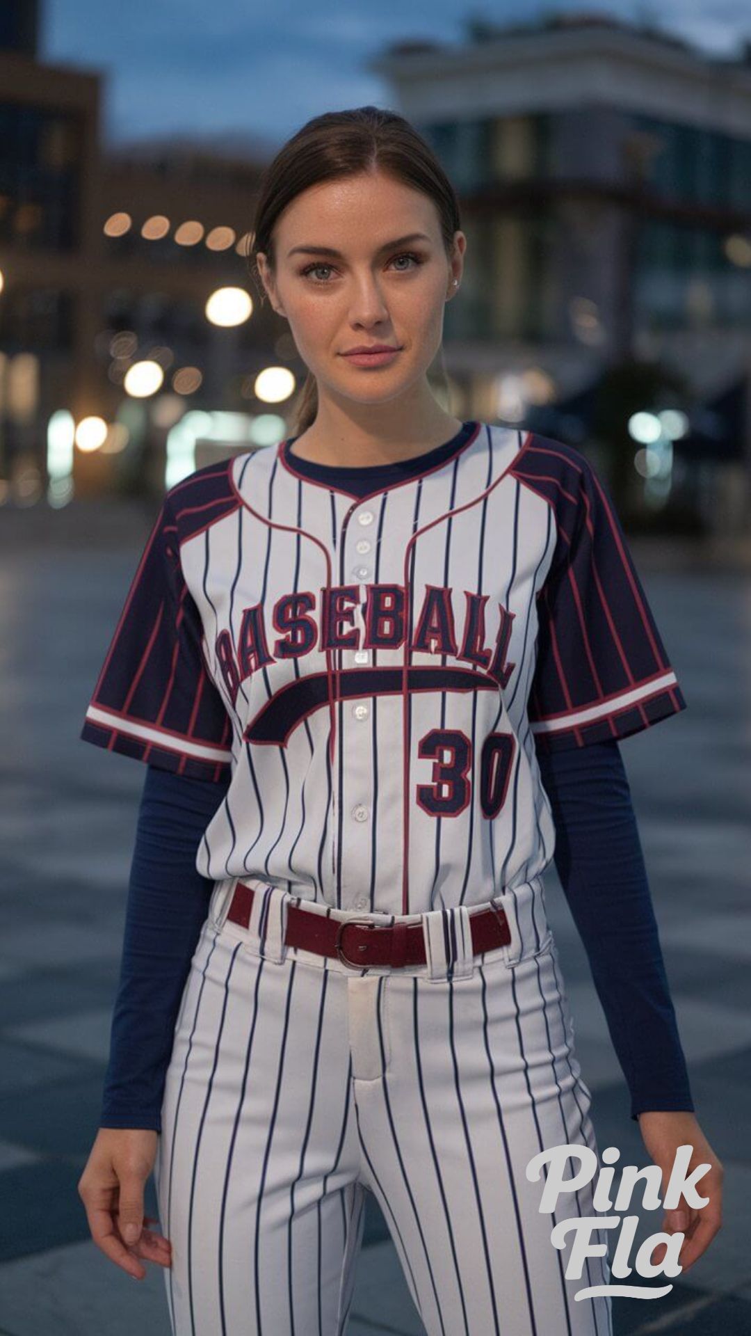 Classic Striped Baseball Look - Cute Baseball Outfit Ideas