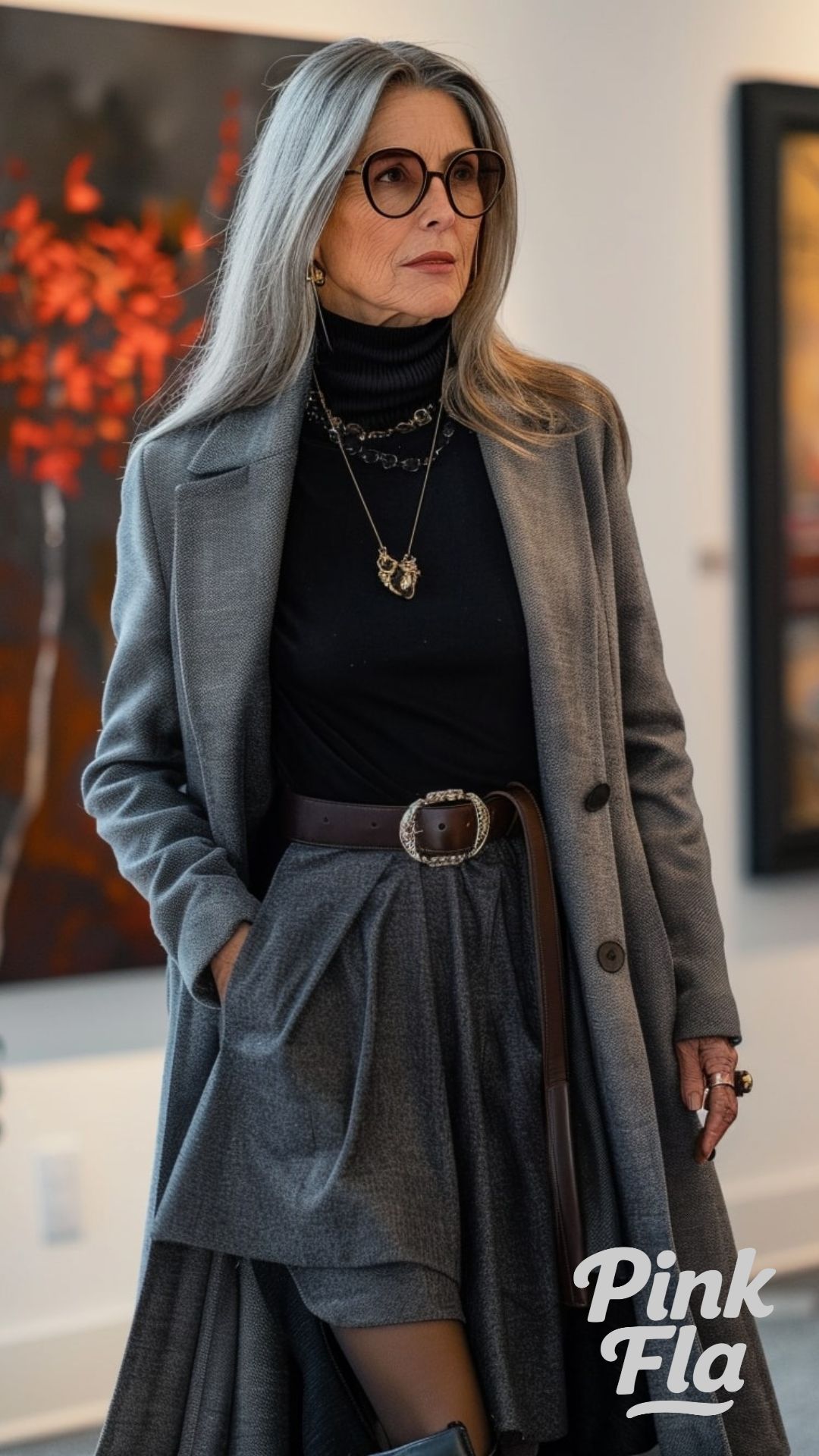 Gallery Opening Ensemble - Fall Outfits for Women Over 50