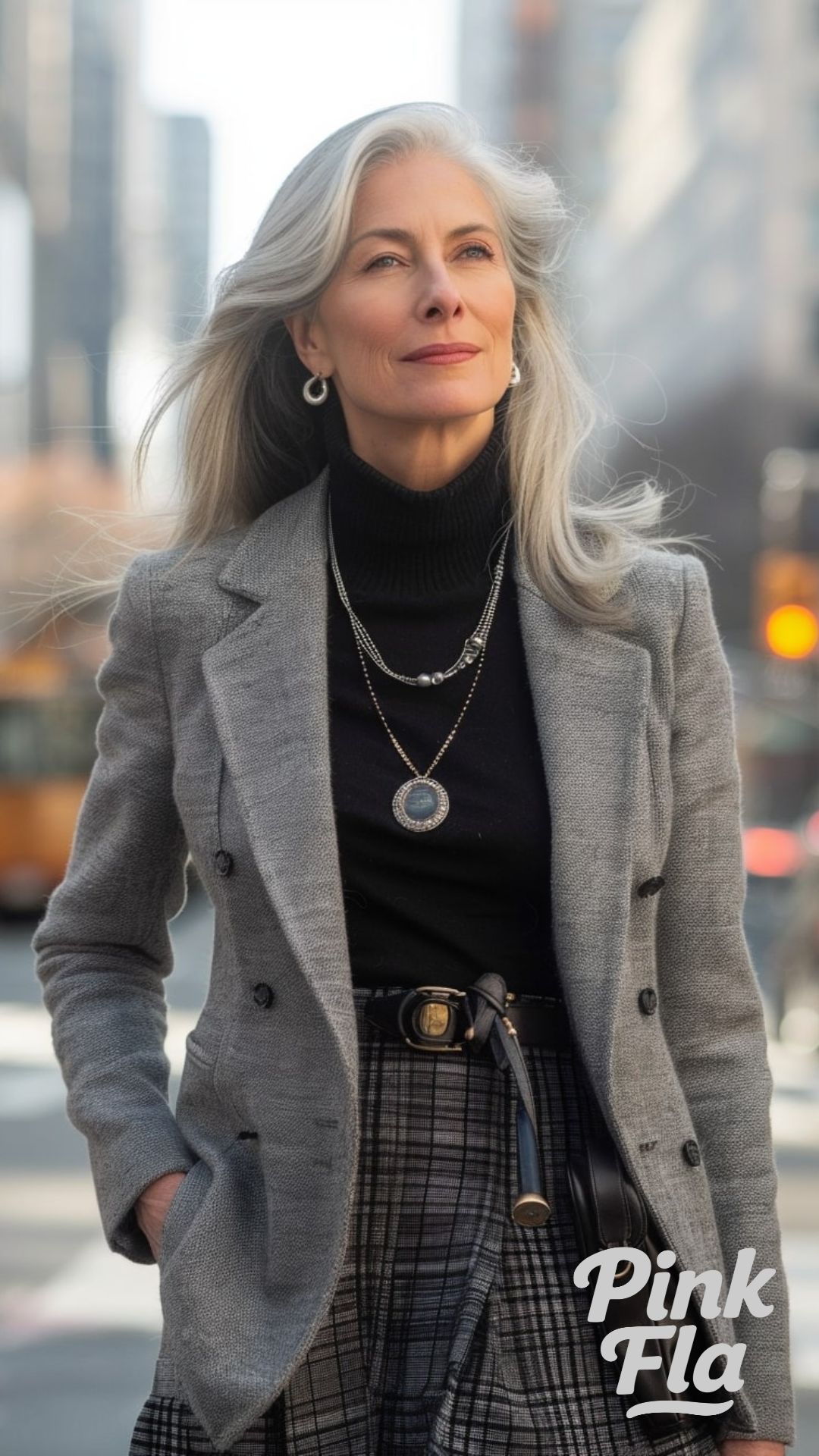 Smart City Style in Gray - Fall Outfits for Women Over 50