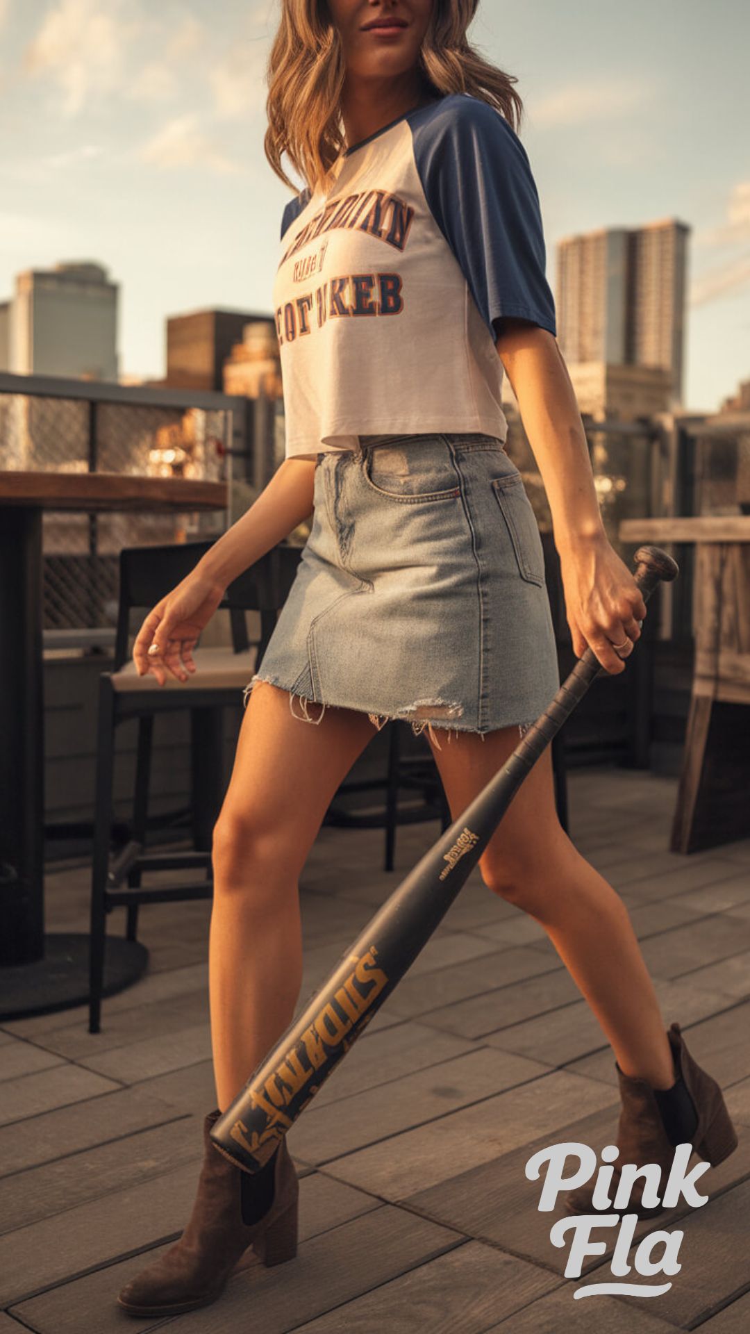 Sporty-Chic with a Feminine Touch - Cute Baseball Outfit Ideas