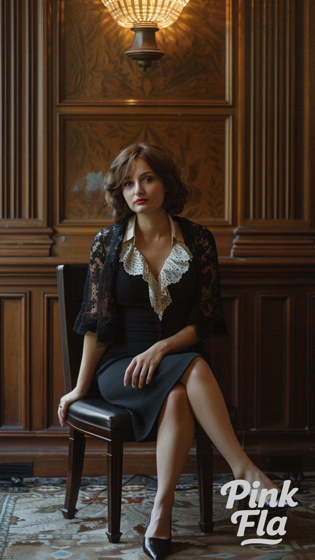 Vintage Glamour Casual Goth Business Outfits