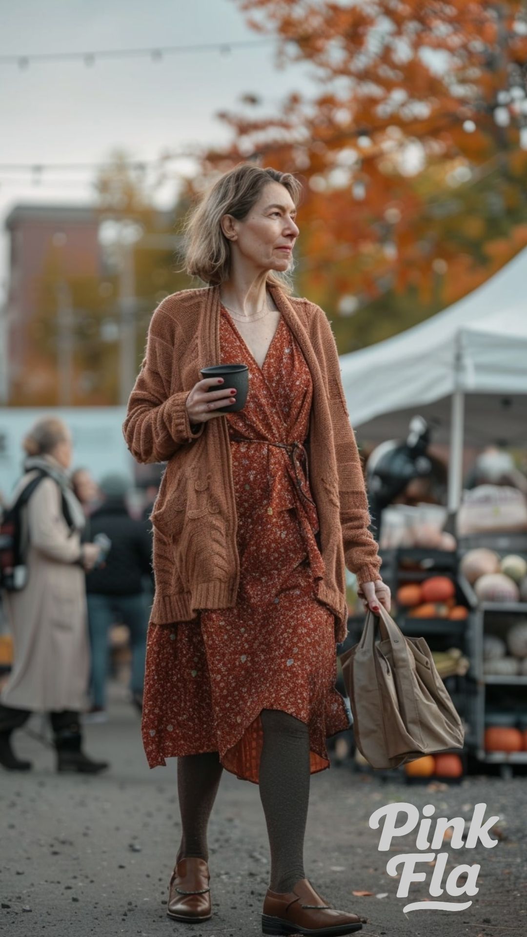 Warm and Stylish in Autumn Colors - Fall Outfits for Women Over 50