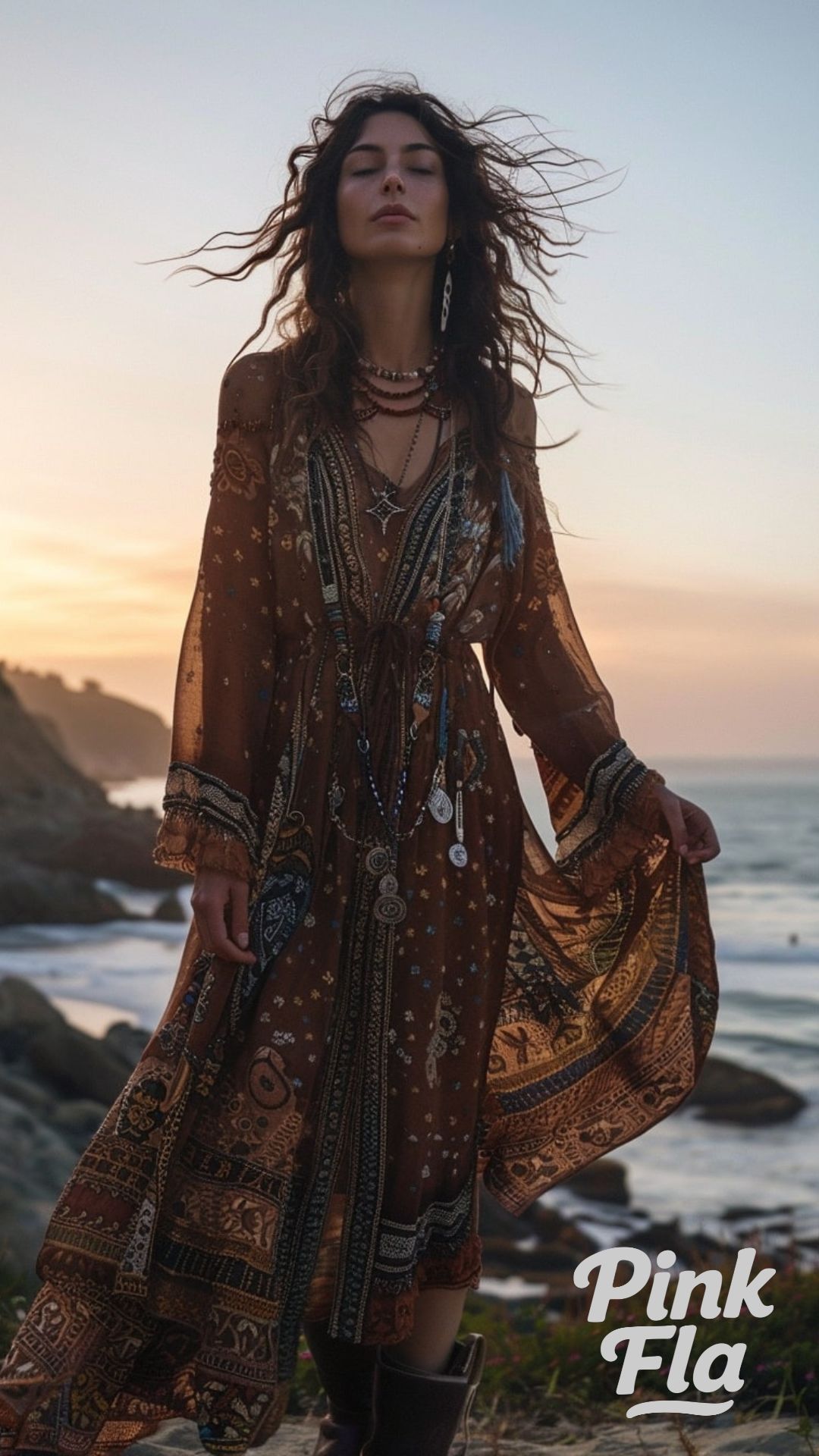 Boho Beach Twilight Modest Summer Outfits
