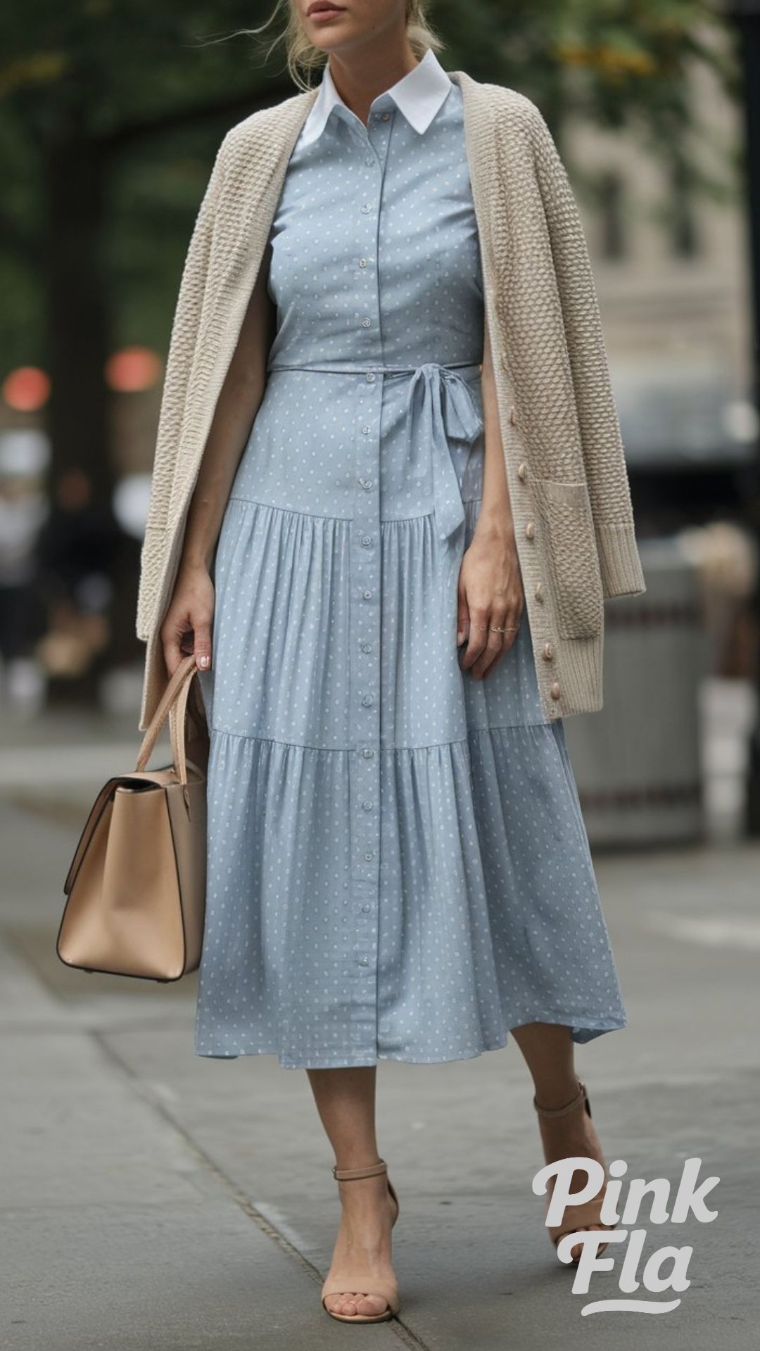 Chic Layers for a Relaxed Afternoon Look - Outfits for Humid Weather
