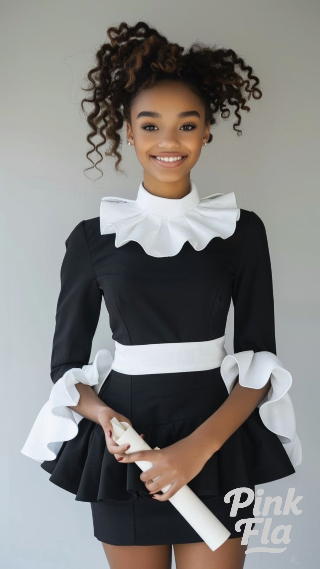 Classic Black and White: The Ultimate in Sophistication - Graduation Outfit Ideas