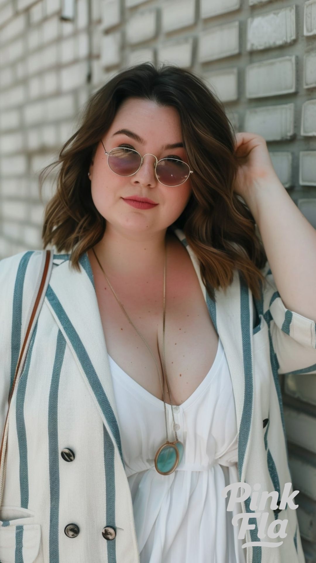 Effortless Cruise Elegance - Plus Size Summer Outfits