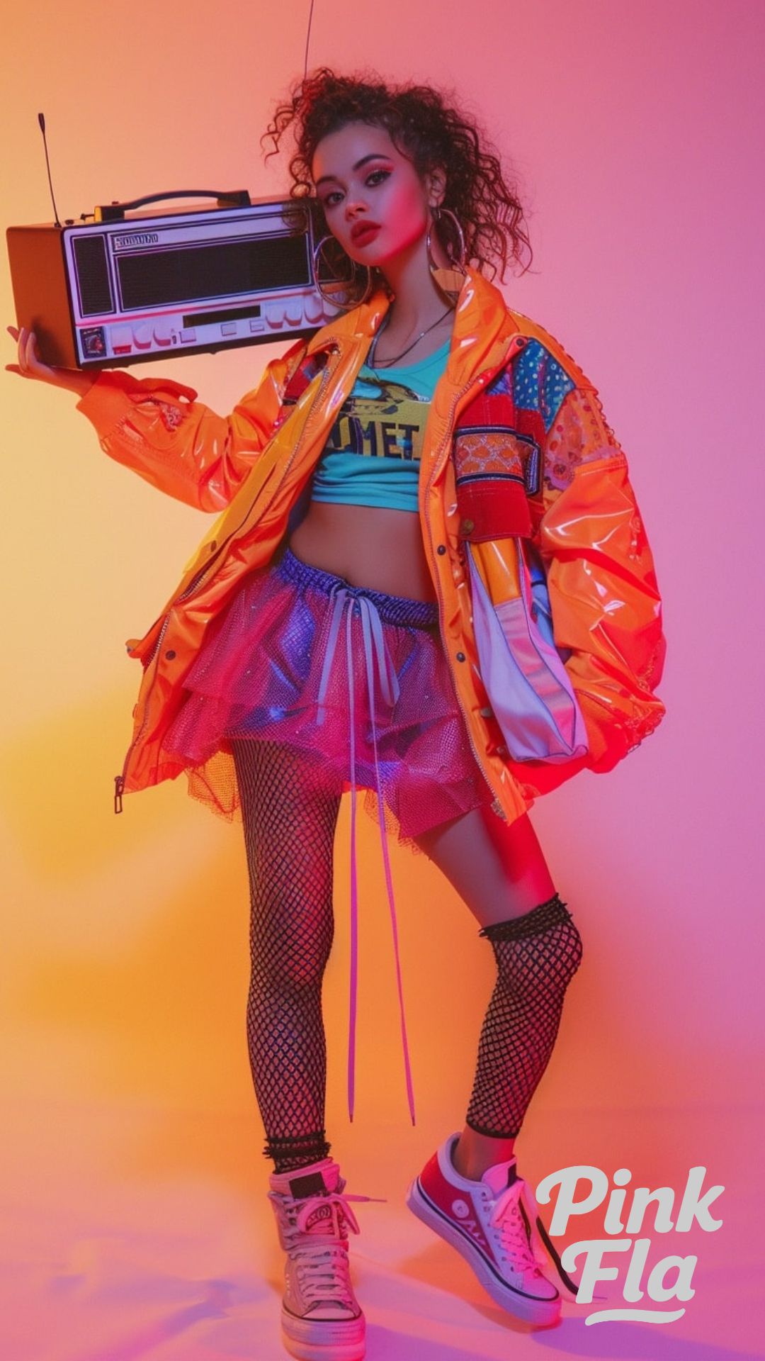 Electric Eighties Retro Vintage Outfits