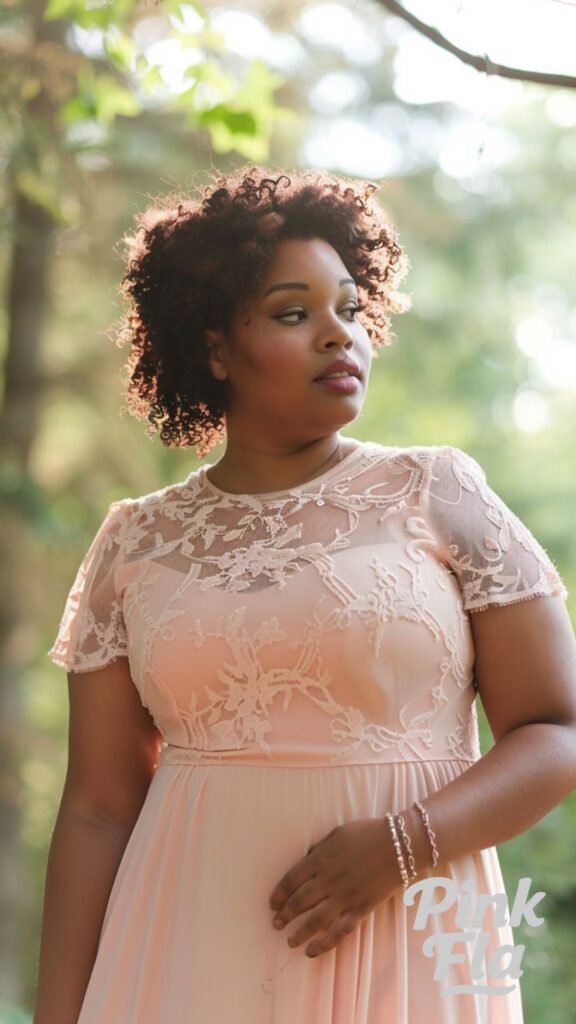 Evening Grace Under the Stars - Plus Size Summer Outfits