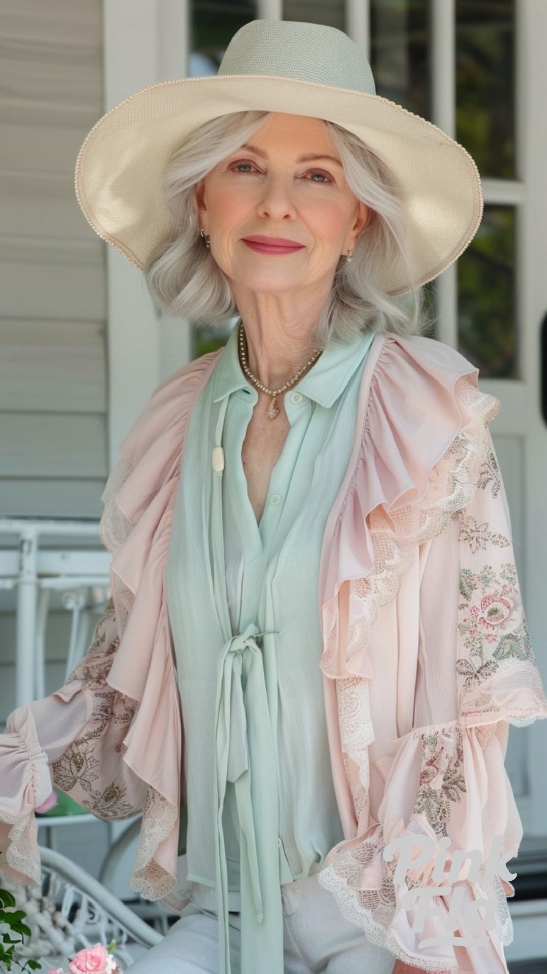 High Tea Elegance: Pastels & Soft Silhouettes - Summer Outfits For Women Over 40