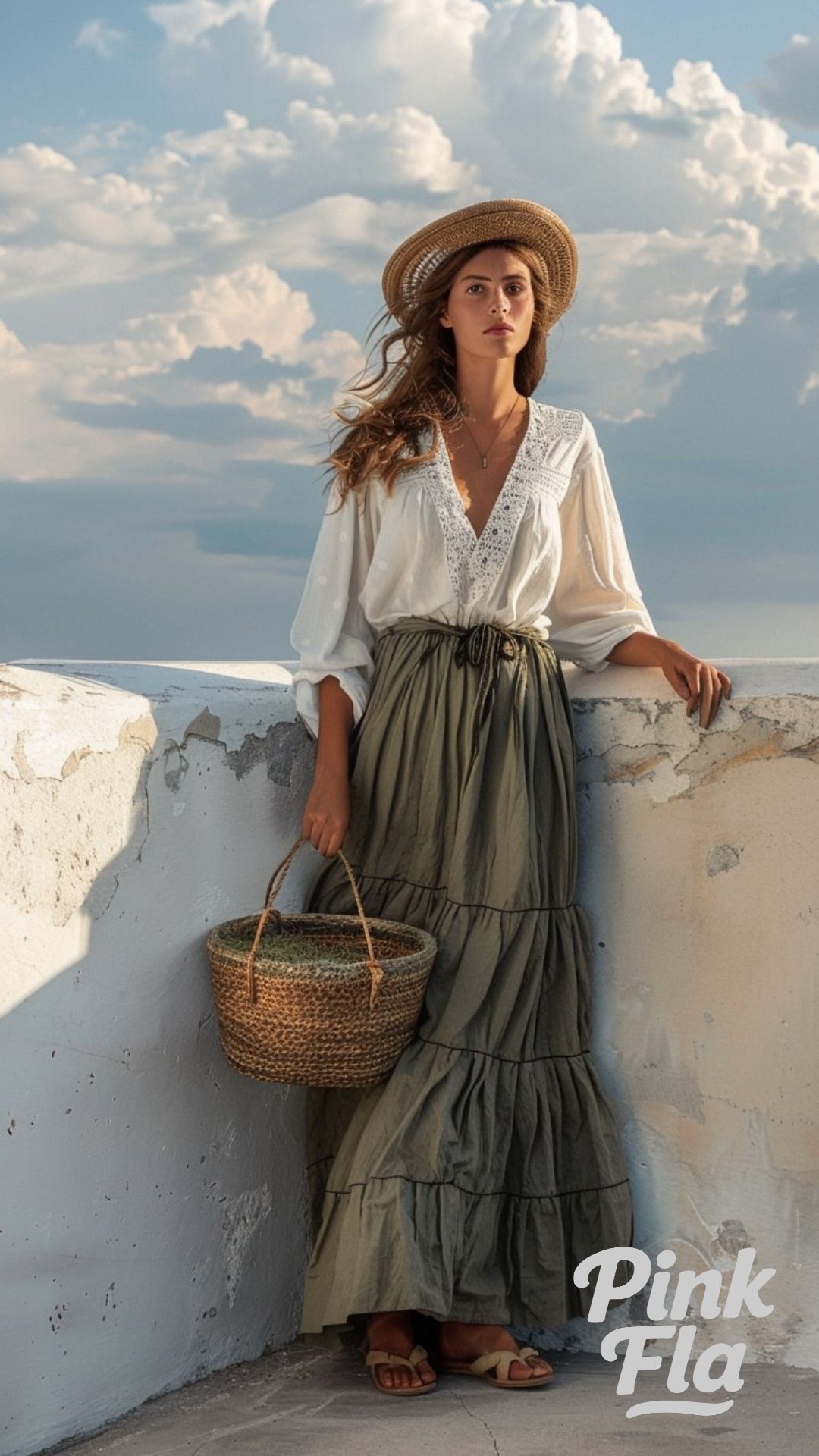 Mediterranean Muse Modest Summer Outfits
