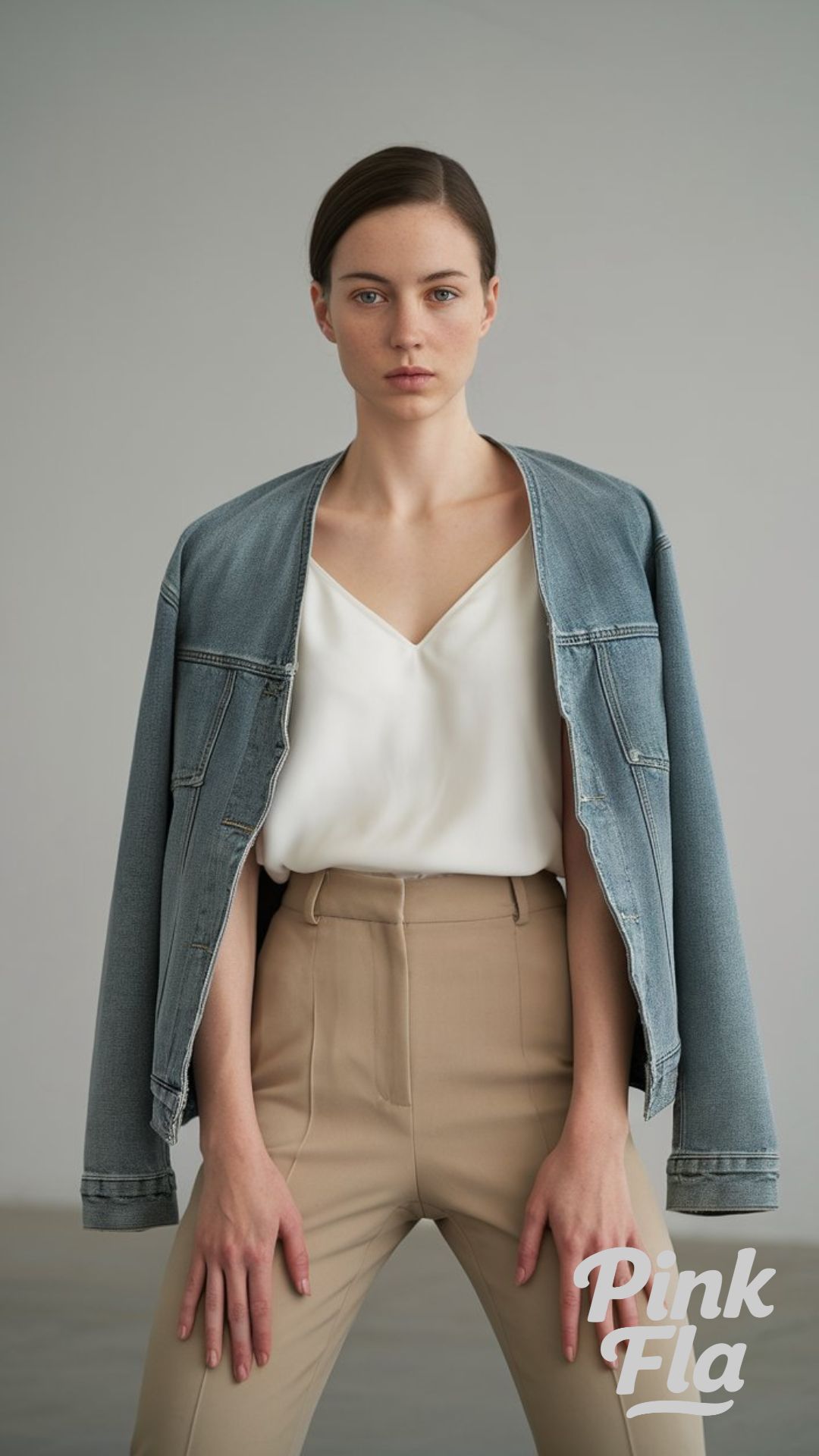 Minimalist Chic - Effortless Sophistication - Jeans Jacket Outfits