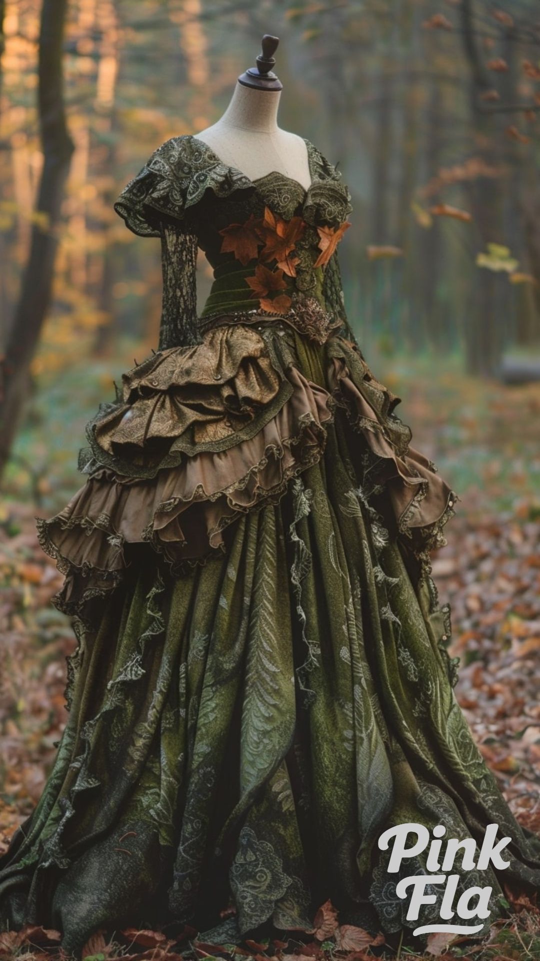 Mist’s Enigma: A Dress as Delicate as Morning Fog - Fabulous Fairytale Dresses