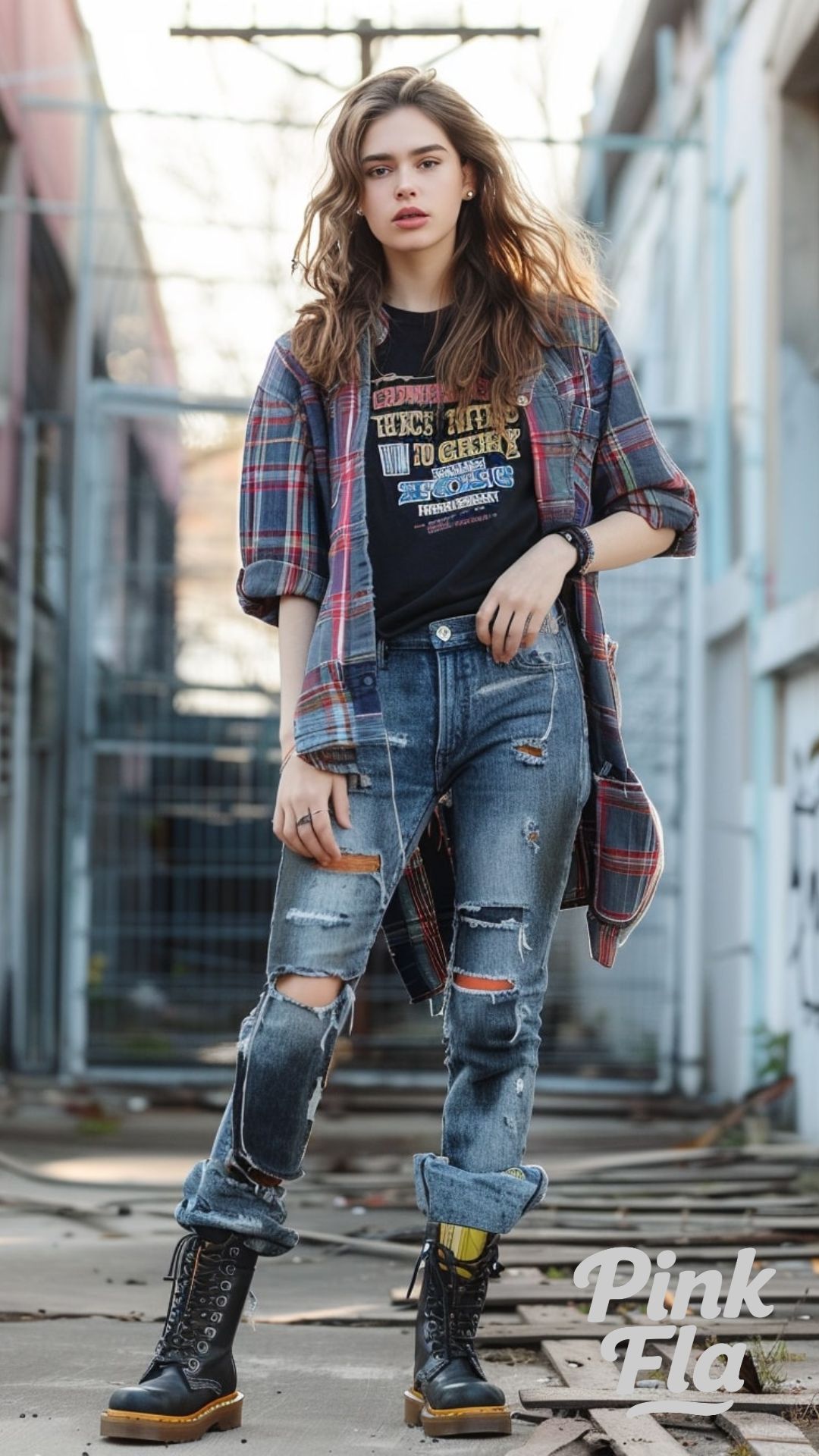 Nineties Grunge Spirit Retro Vintage Outfits