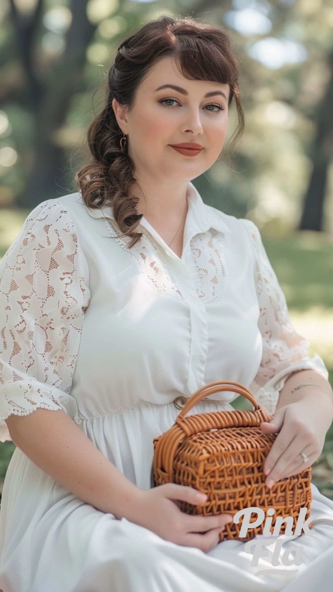 Pastel Picnic Delight - Plus Size Summer Outfits