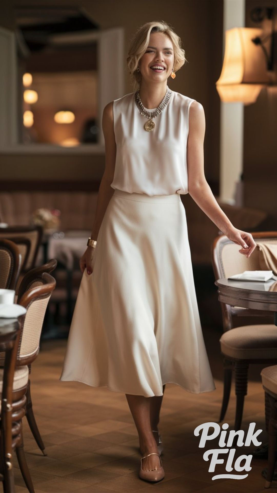 Sleek and Simple in White - Casual Summer Brunch Outfits