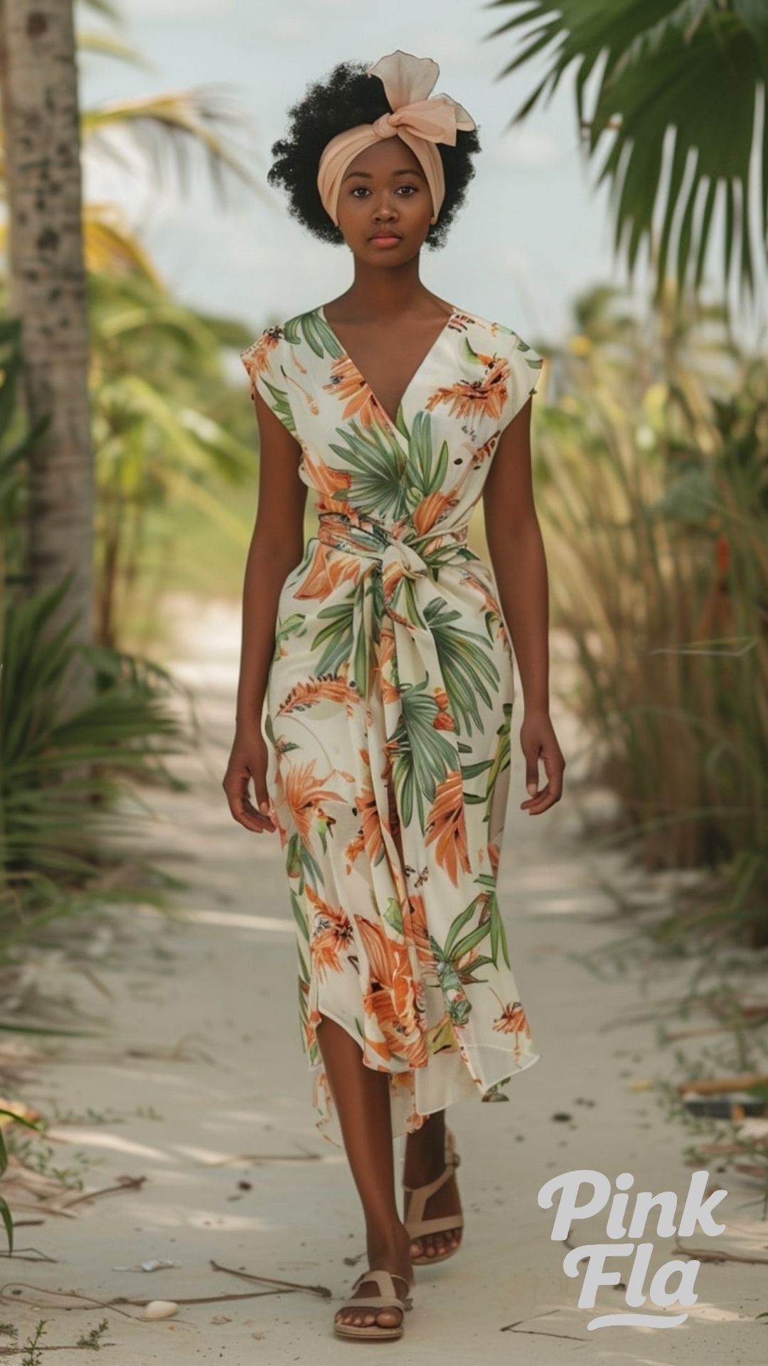 Tropical Serenity Modest Summer Outfits