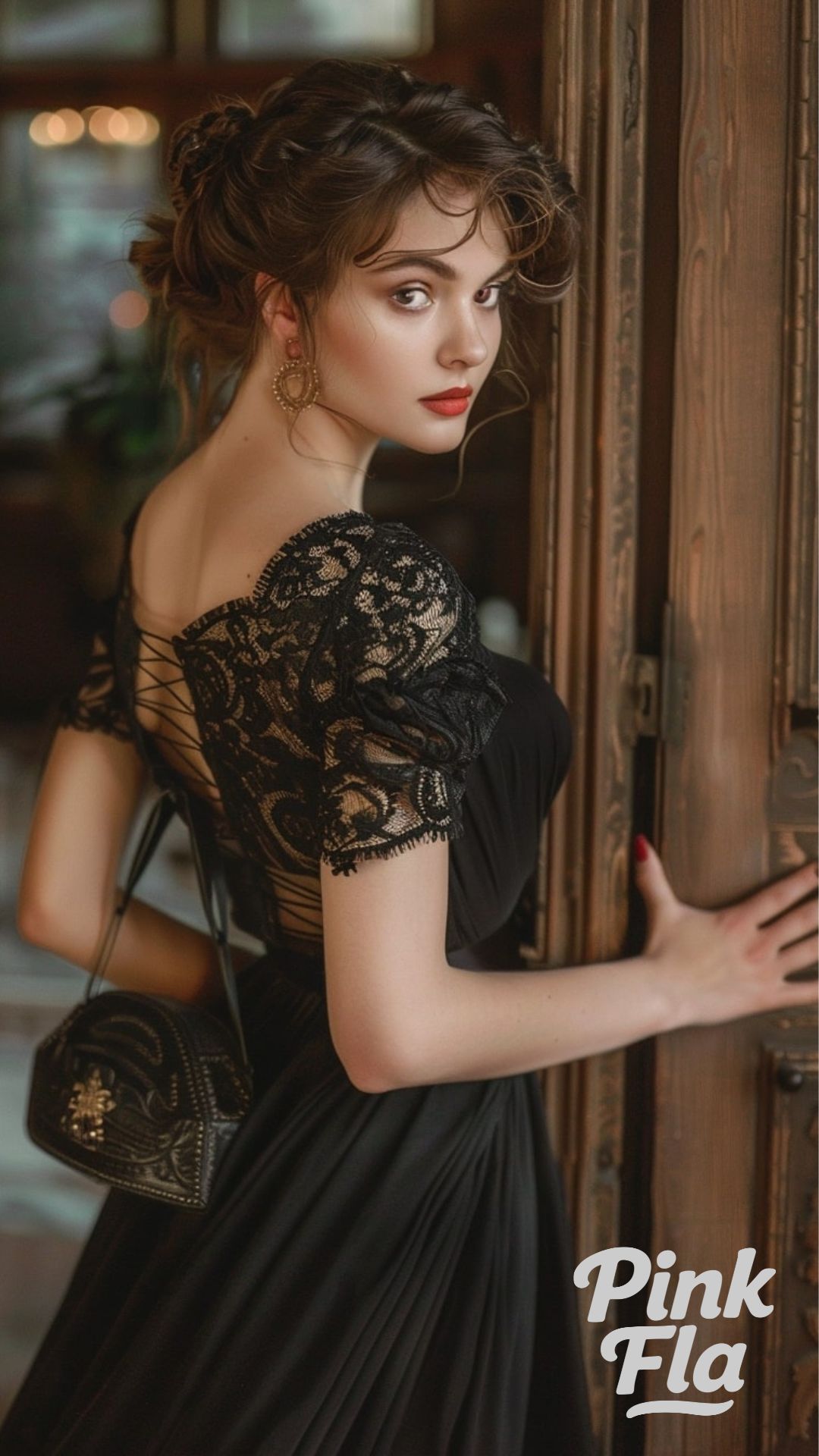 Elegant Dark Academia Soiree - Dark Academia Outfit Inspirations