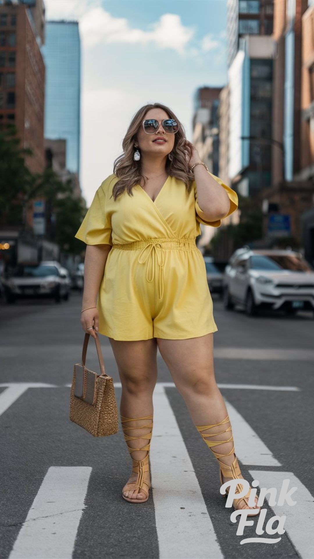 Bright and Beautiful - Summer Outfits for Short Curvy Women