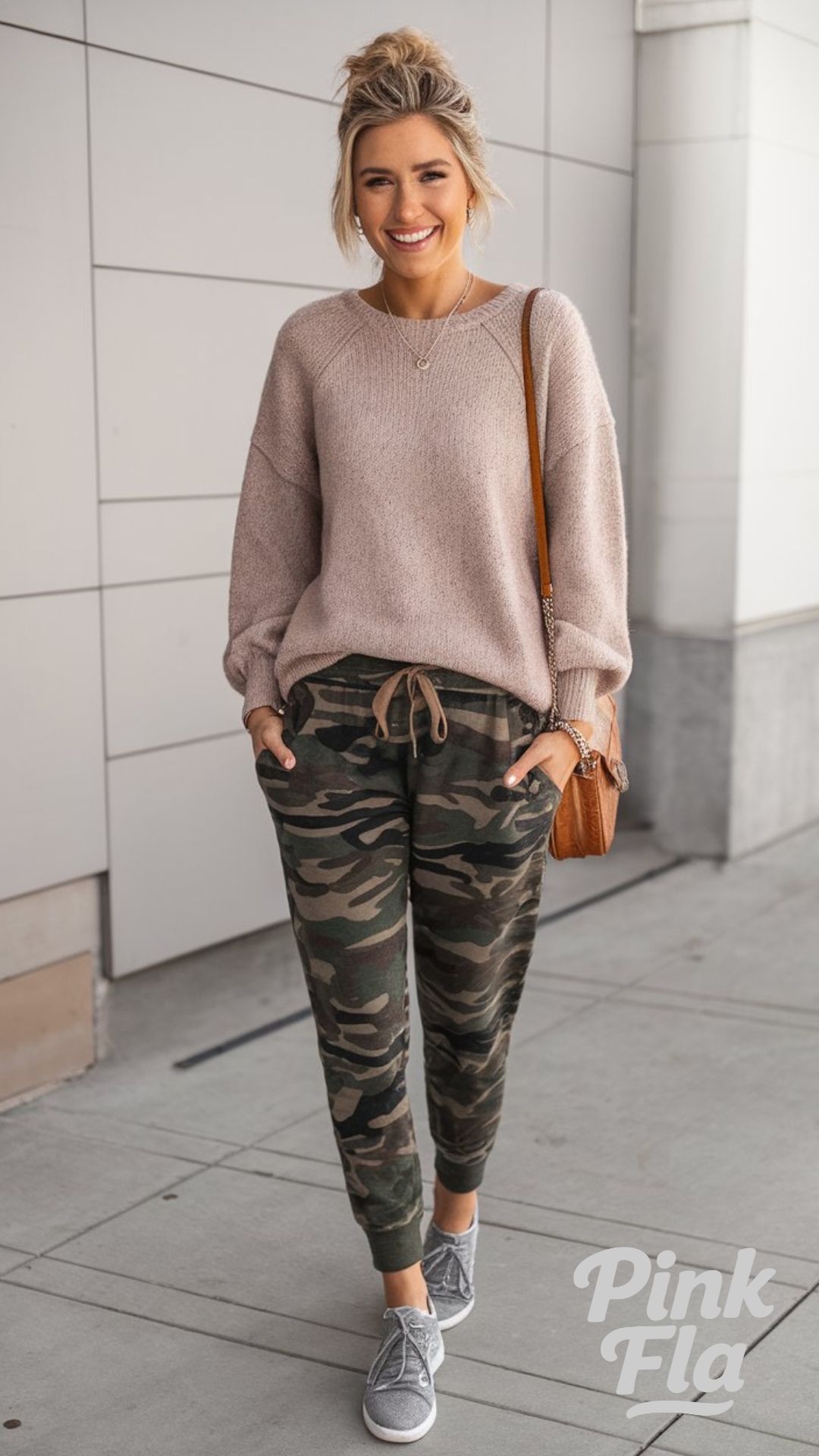 Casual Comfort with Camo Joggers - Camo Pants Outfits