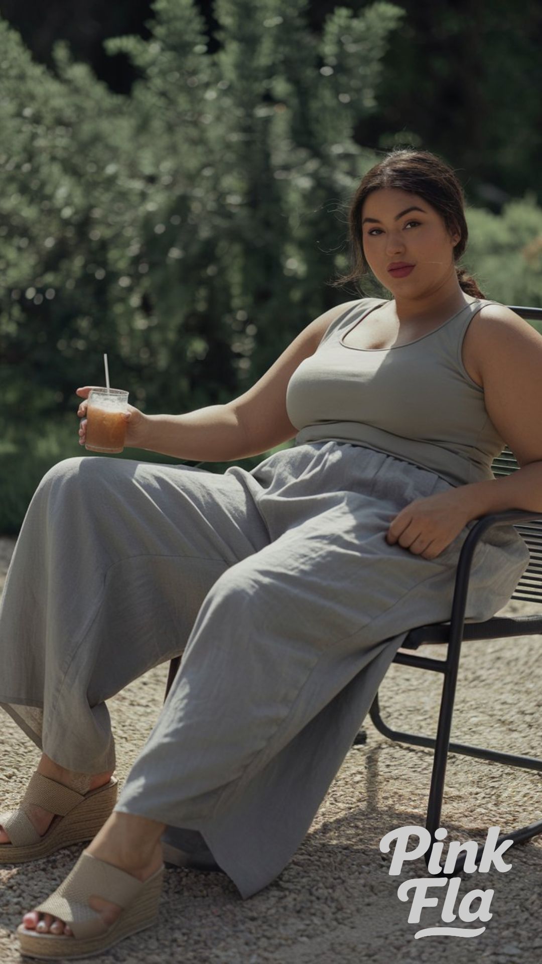 Casual Luxe in Wide-Leg Summer Pants - Casual Summer Outfits for Curvy Women